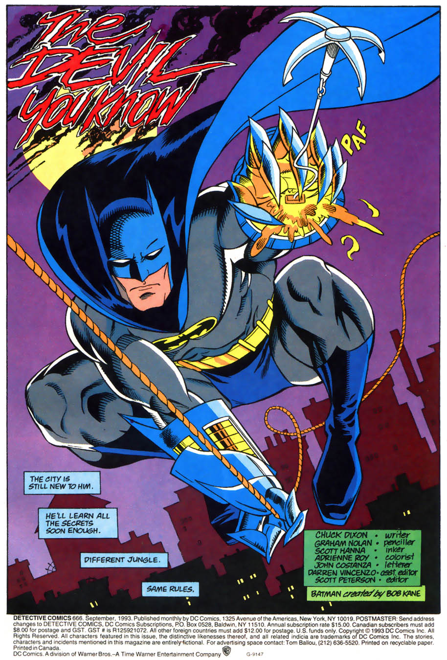 Read online Batman: Knightfall comic -  Issue #10 - 2