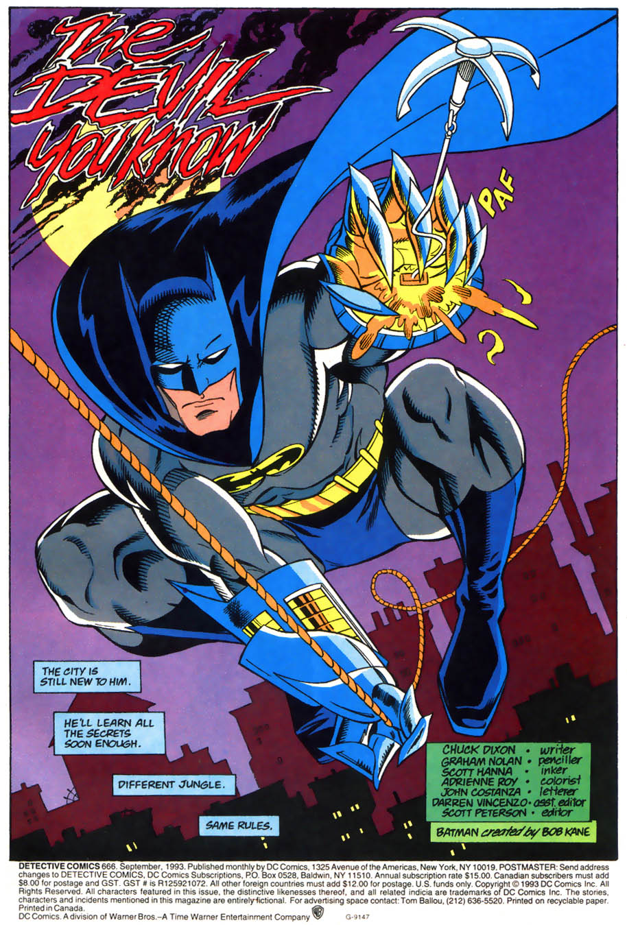 <{ $series->title }} issue Batman: Knightfall Who Rules The Night - Issue #10 - Page 2