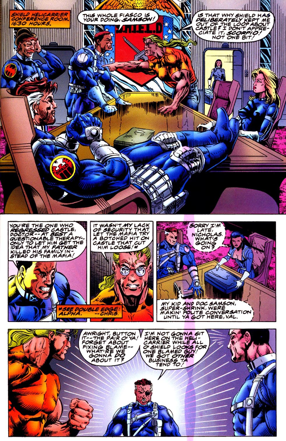 Read online Double Edge comic -  Issue # Issue Omega - 10