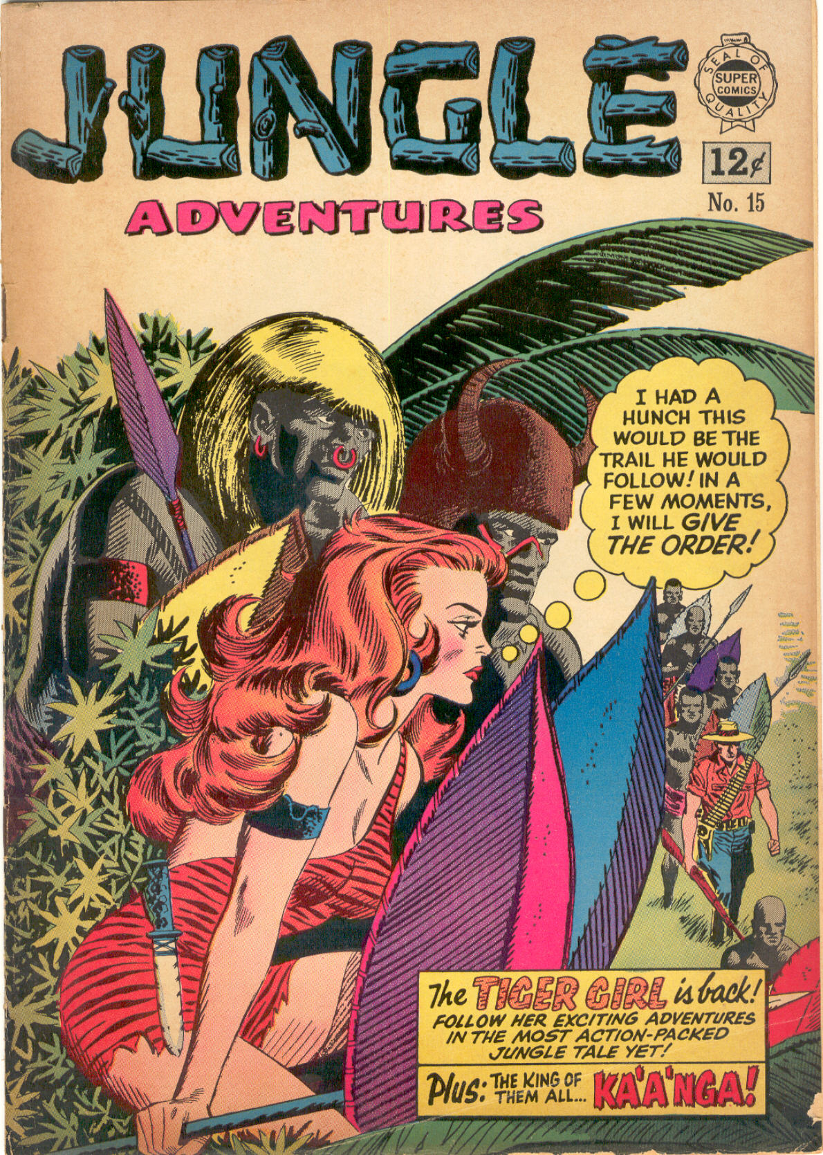 Read online Jungle Adventures (1963) comic -  Issue #15 - 1