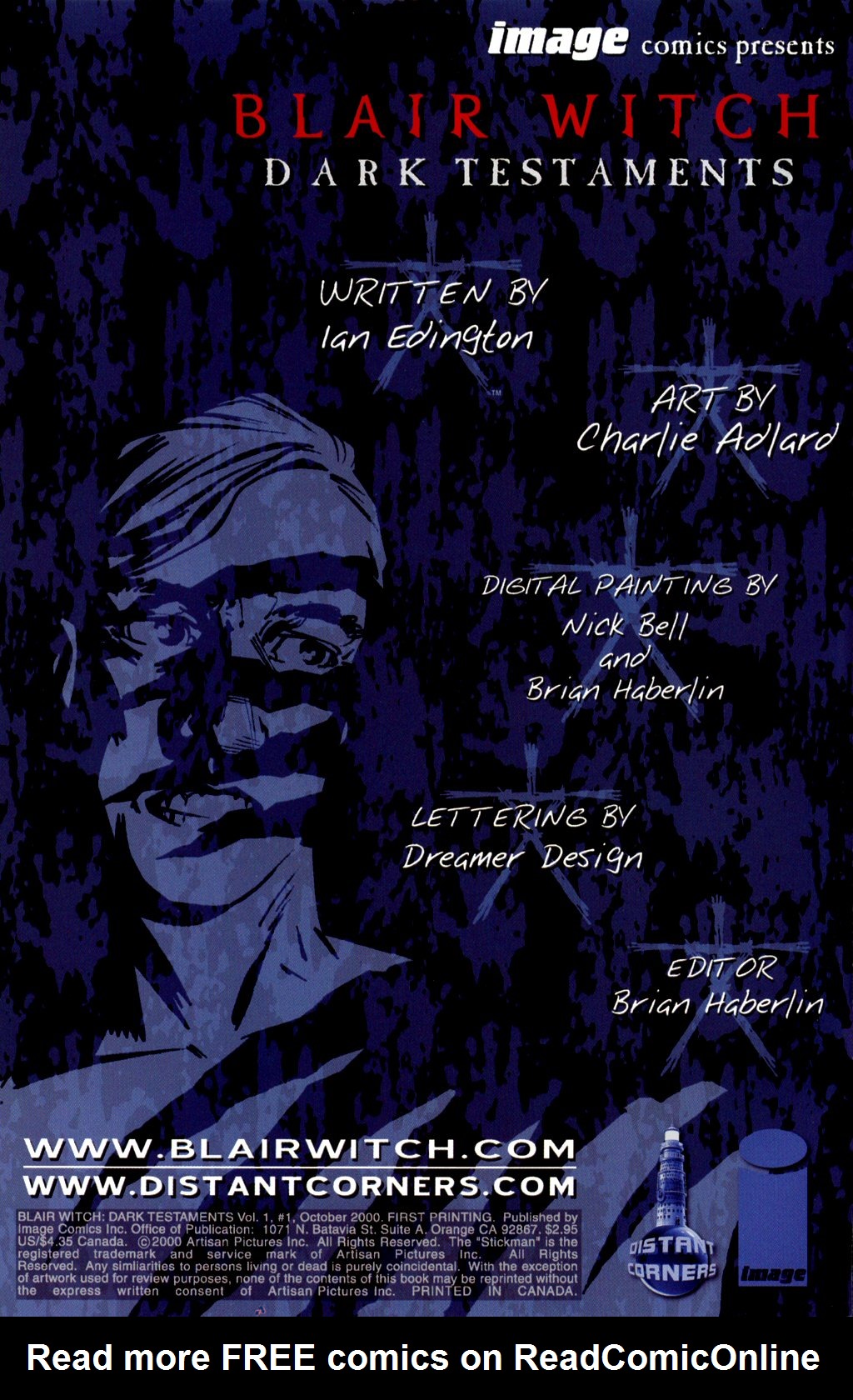 Read online Blair Witch: Dark Testaments comic -  Issue # Full - 2