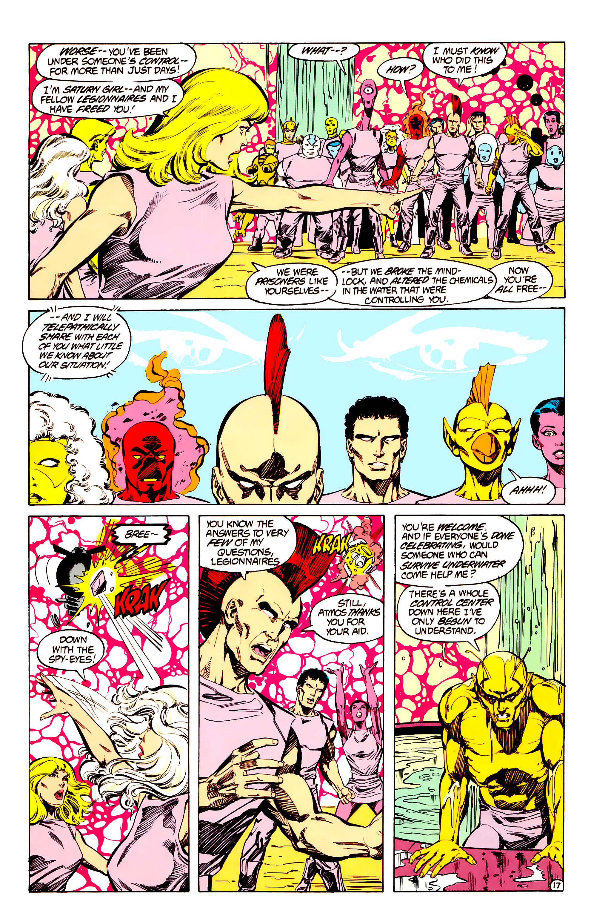 Read online Legion of Super-Heroes (1984) comic -  Issue #33 - 18
