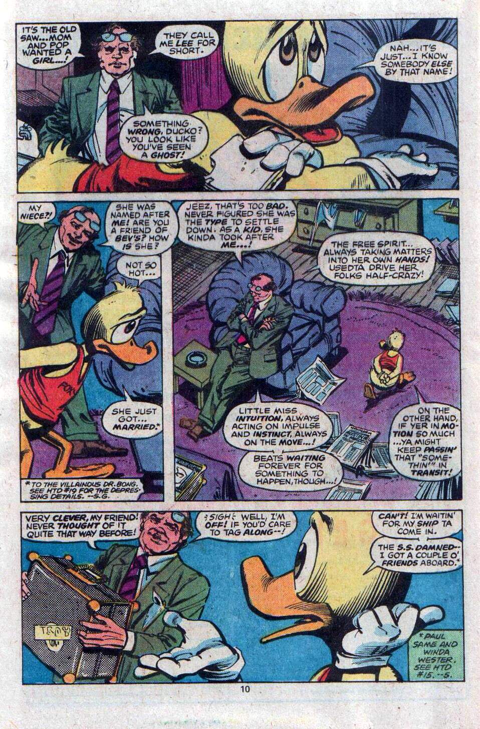 Read online Howard the Duck (1976) comic -  Issue #21 - 7