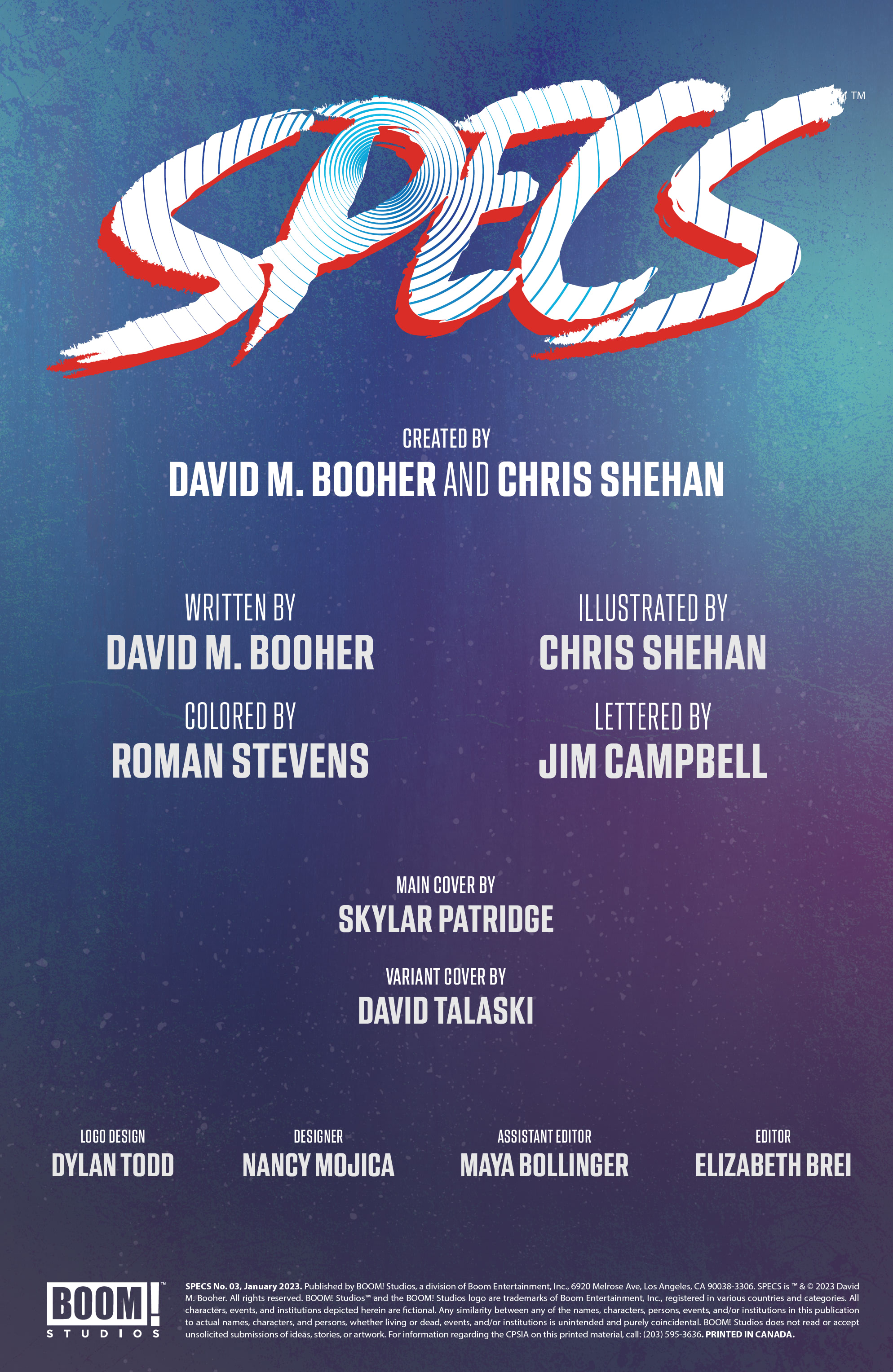 Read online Specs comic -  Issue #3 - 2