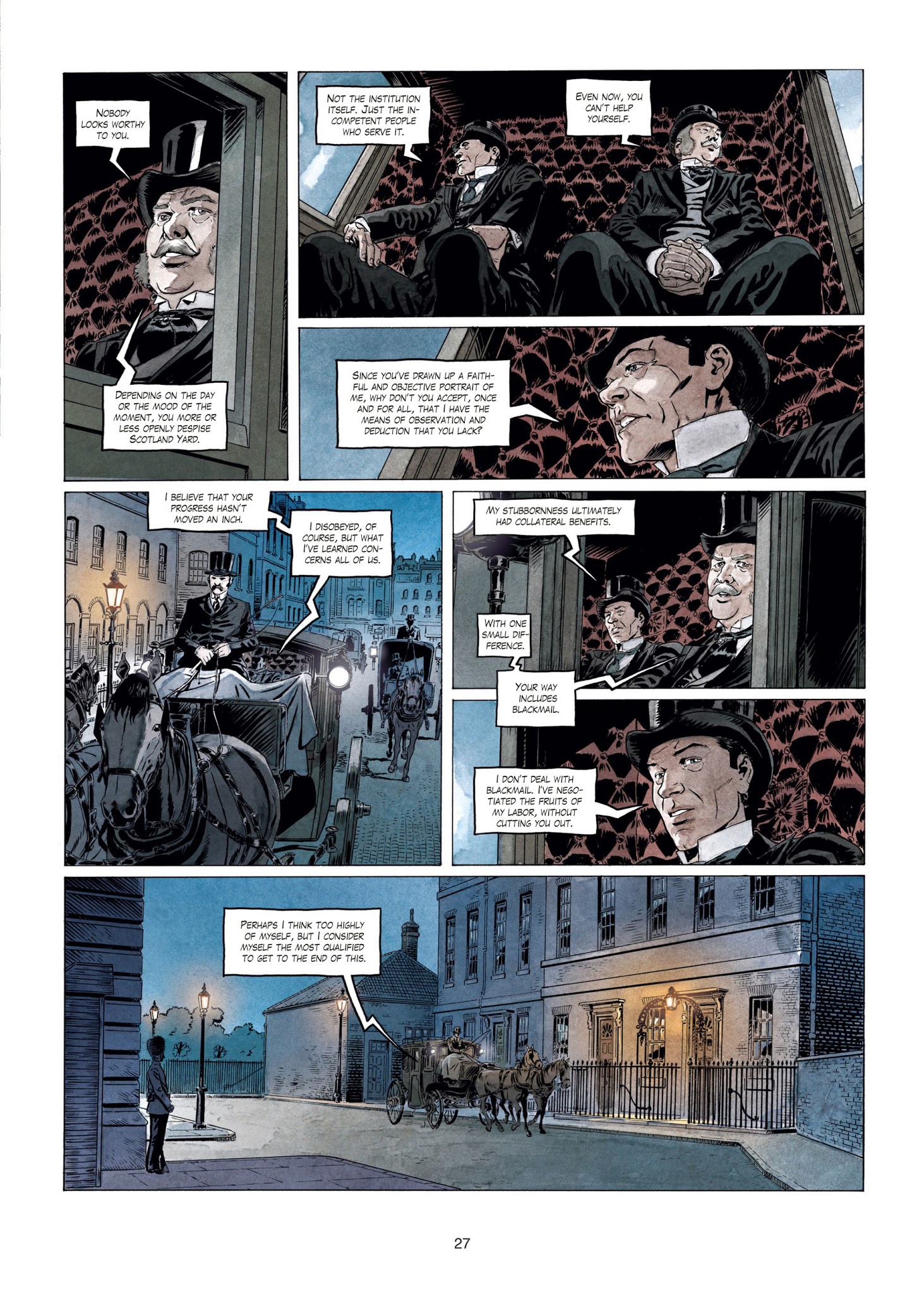 Read online Sherlock Holmes Society comic -  Issue #3 - 27