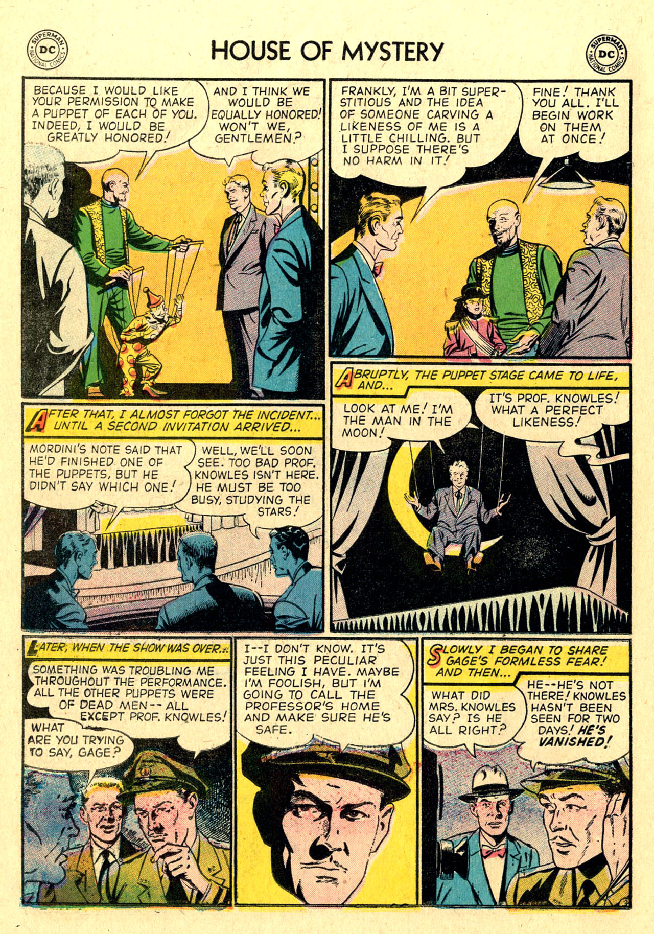 Read online House of Mystery (1951) comic -  Issue #69 - 22