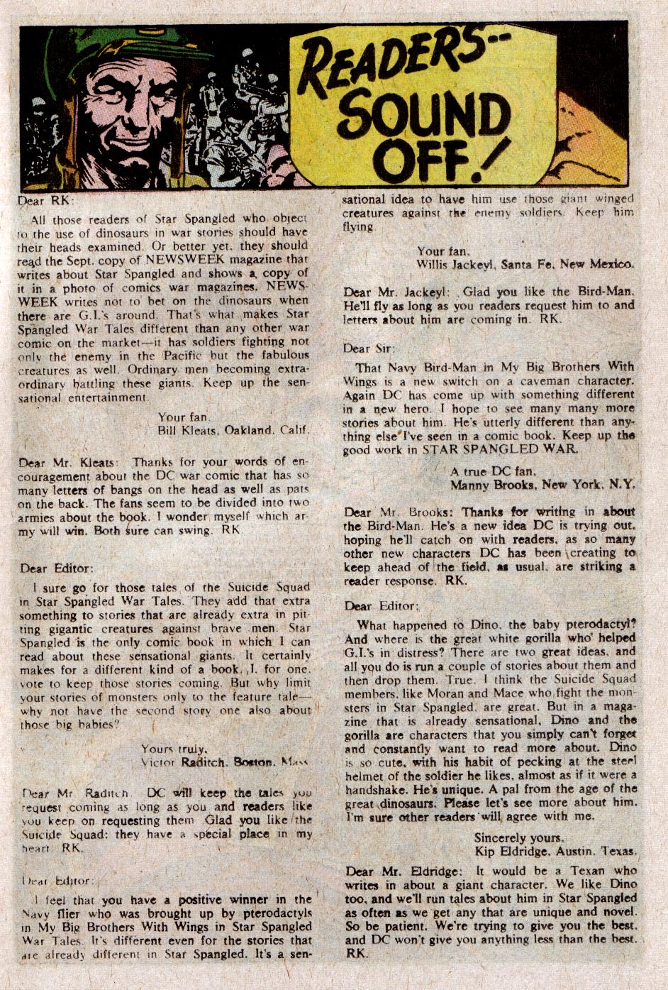 Read online Star Spangled War Stories (1952) comic -  Issue #131 - 19