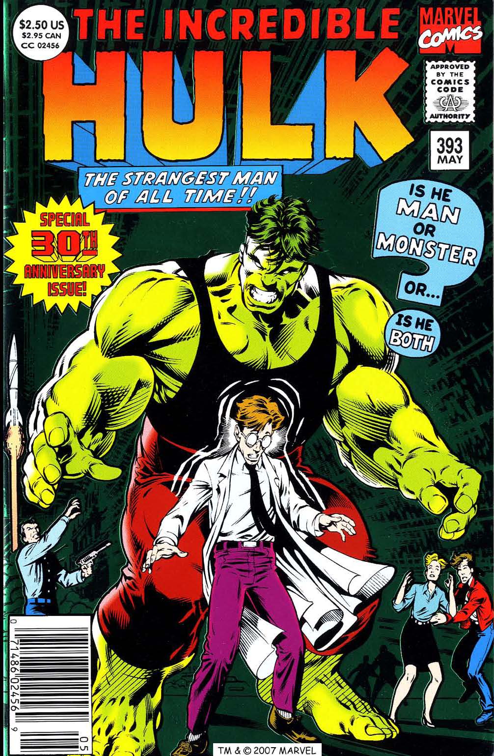 Read online The Incredible Hulk (1968) comic -  Issue #393 - 1