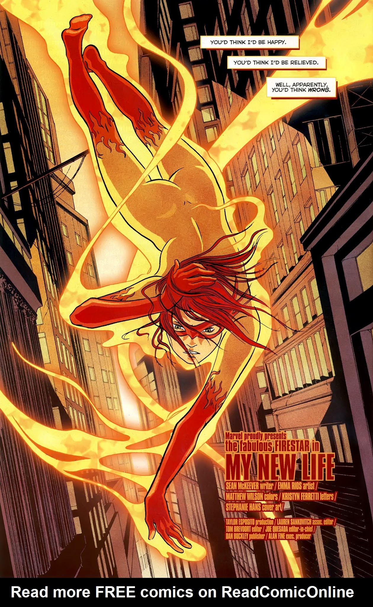 Read online Firestar (2010) comic -  Issue # Full - 3