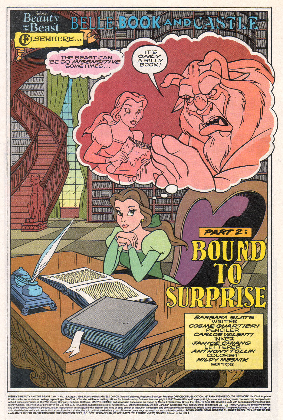 Read online Disney's Beauty and the Beast comic -  Issue #12 - 6