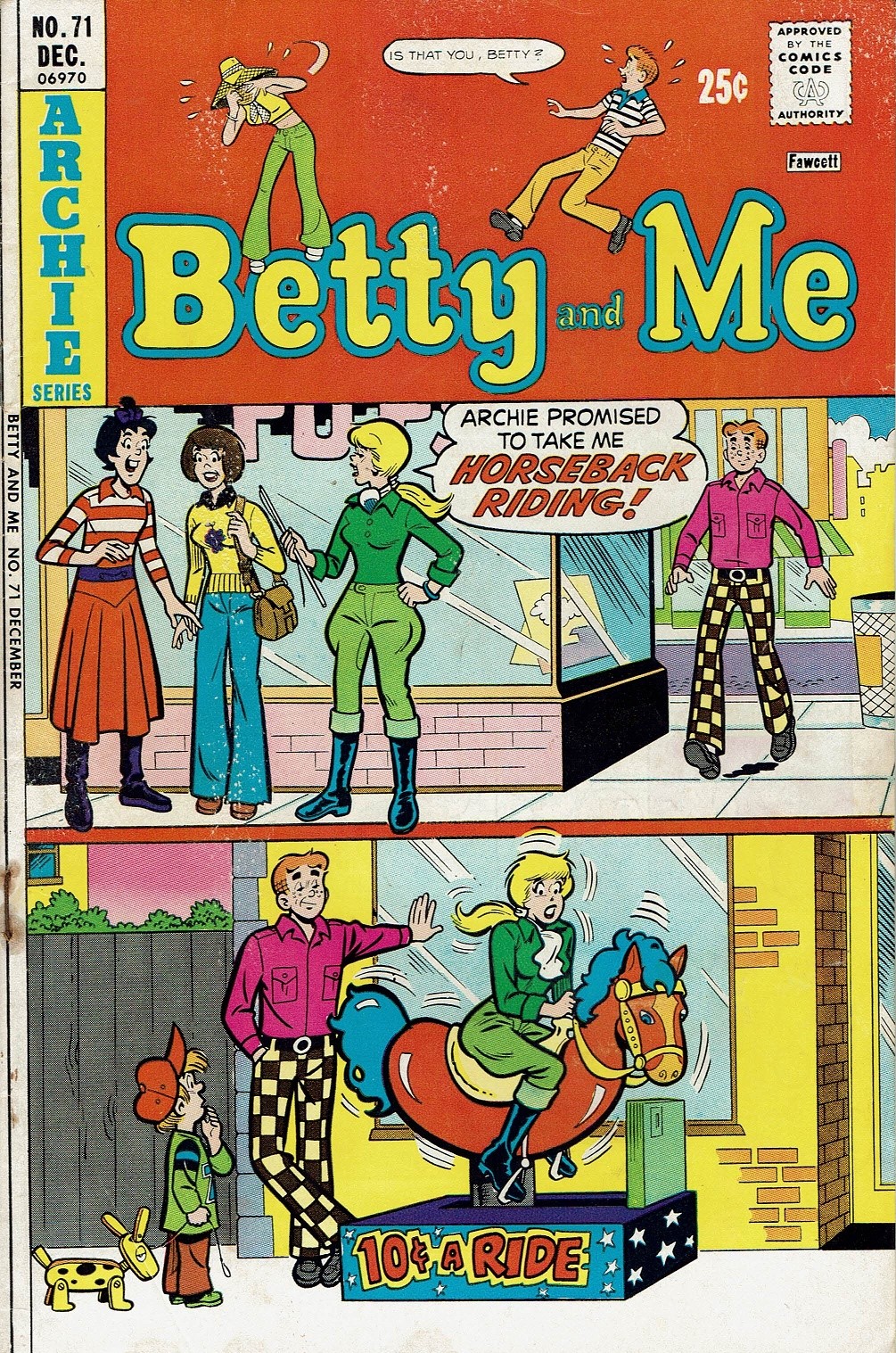 Read online Betty and Me comic -  Issue #71 - 1