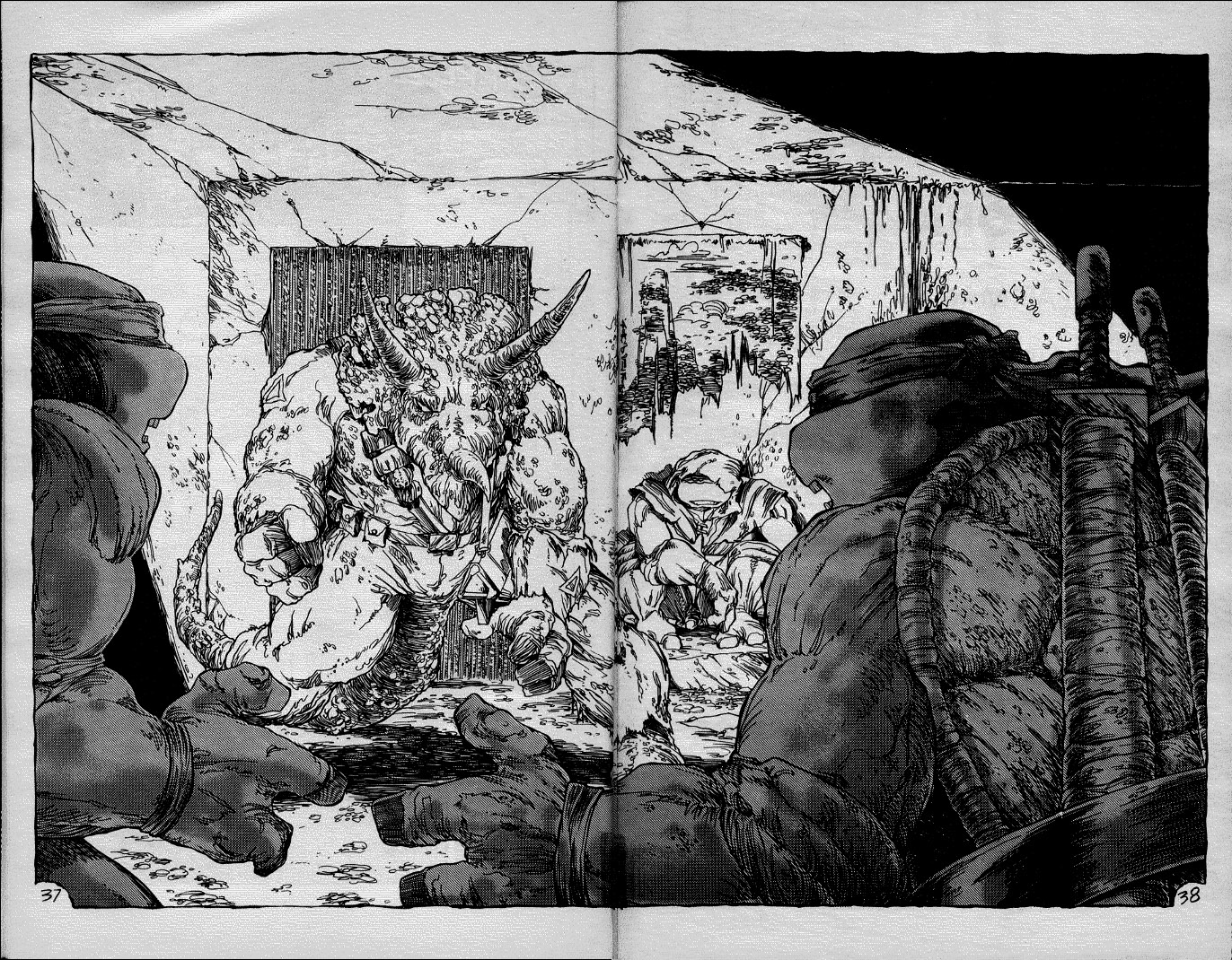 Read online Teenage Mutant Ninja Turtles (1984) comic -  Issue #19 - 38