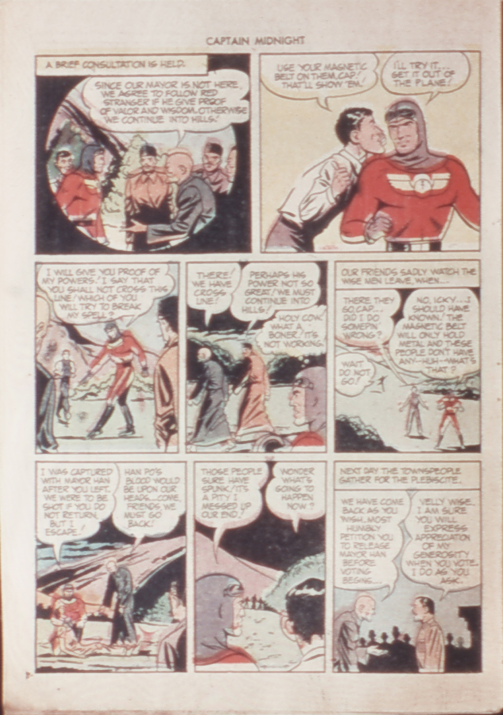 Read online Captain Midnight (1942) comic -  Issue #21 - 30