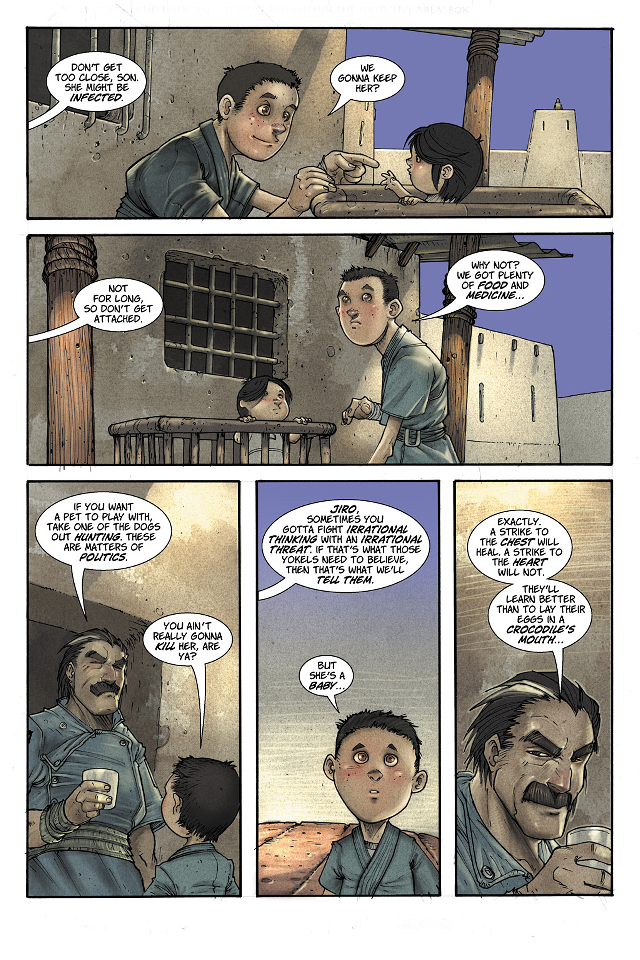 Read online Lone Wolf 2100 comic -  Issue # TPB 1 - 55