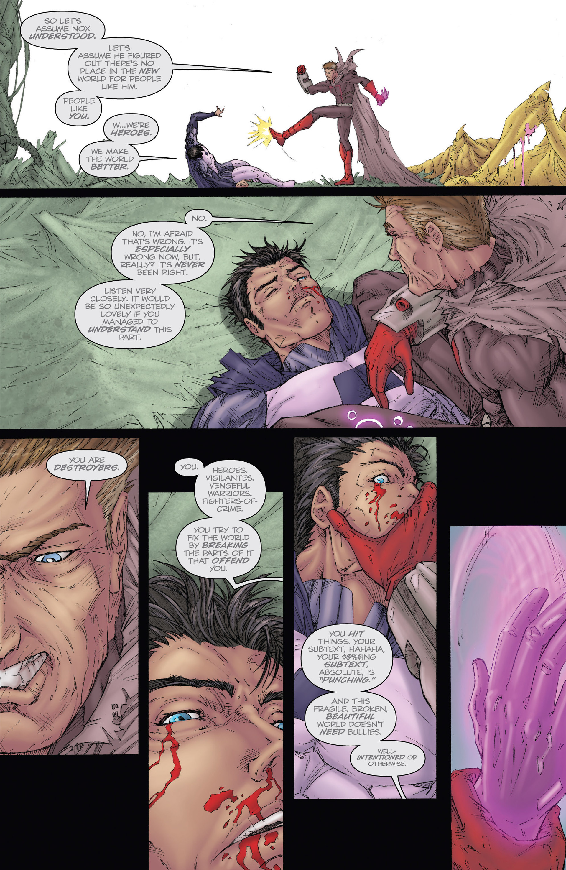 Read online Extermination comic -  Issue #8 - 21