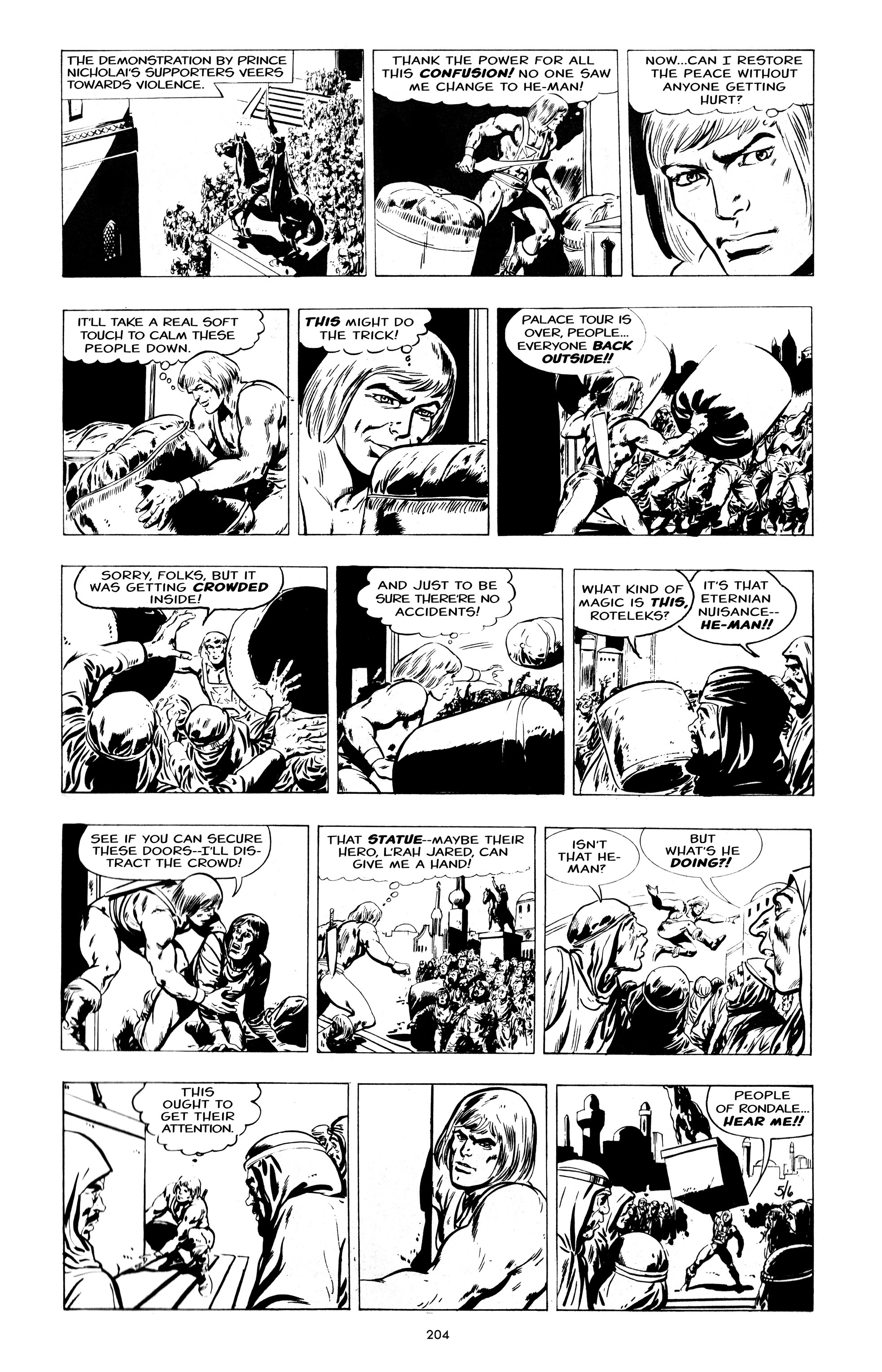 Read online He-Man and the Masters of the Universe: The Newspaper Comic Strips comic -  Issue # TPB (Part 3) - 4