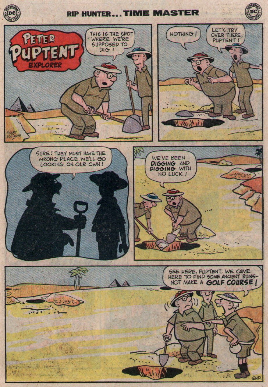 Read online Rip Hunter...Time Master comic -  Issue #9 - 11