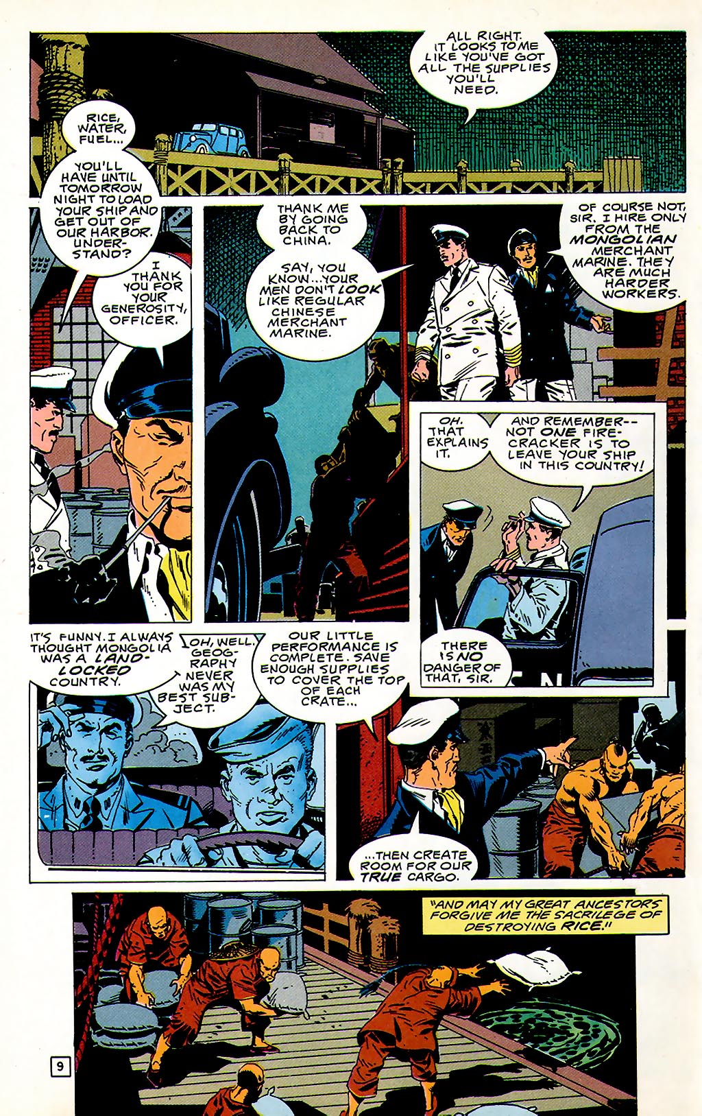 Read online The Shadow Strikes! comic -  Issue #9 - 12