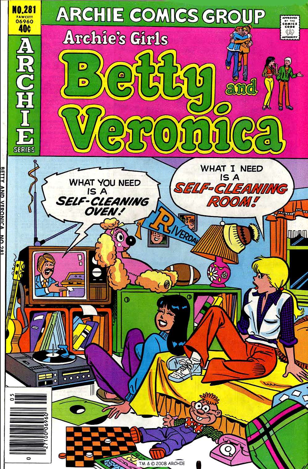 Read online Archie's Girls Betty and Veronica comic -  Issue #281 - 1
