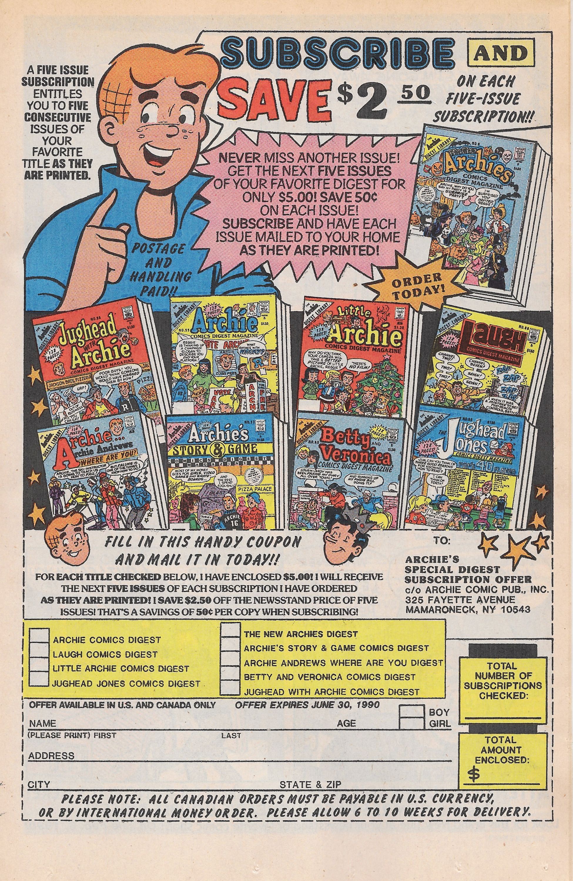 Read online Life With Archie (1958) comic -  Issue #277 - 24
