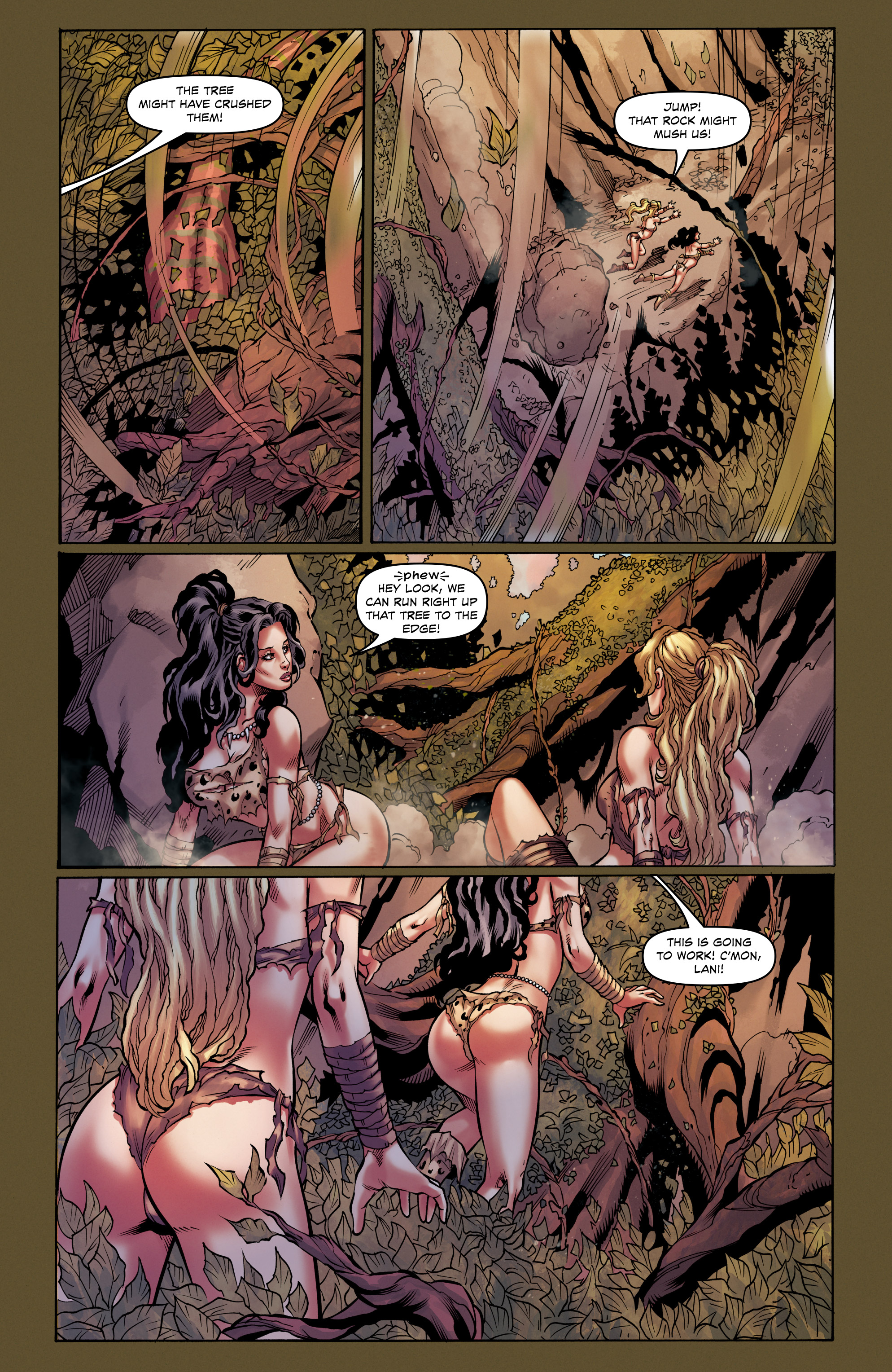 Read online Jungle Fantasy: Survivors comic -  Issue #1 - 22