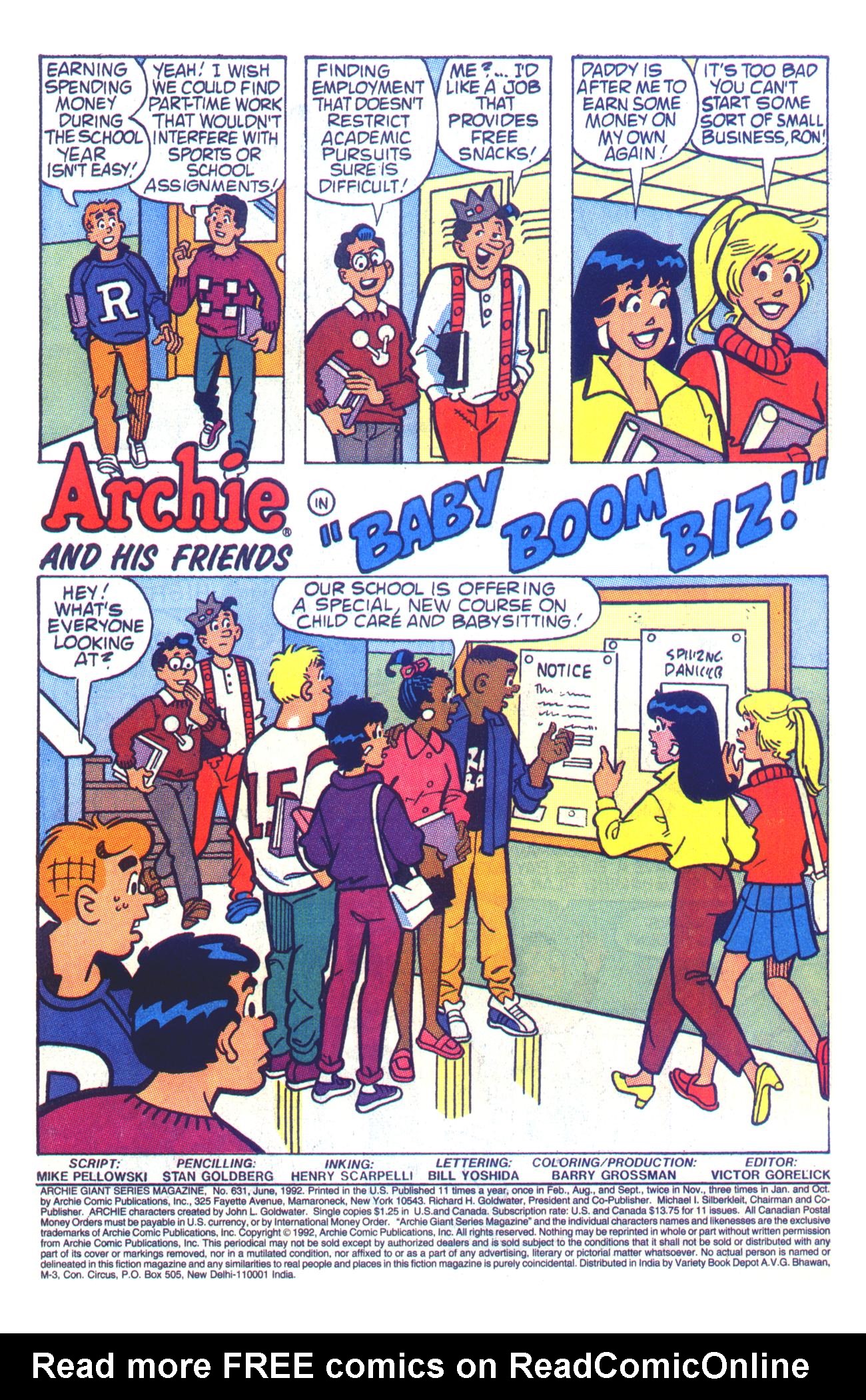 Read online Archie Giant Series Magazine comic -  Issue #631 - 3