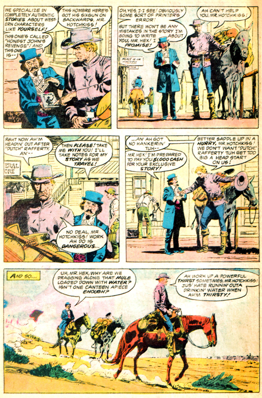 Read online Weird Western Tales (1972) comic -  Issue #34 - 7