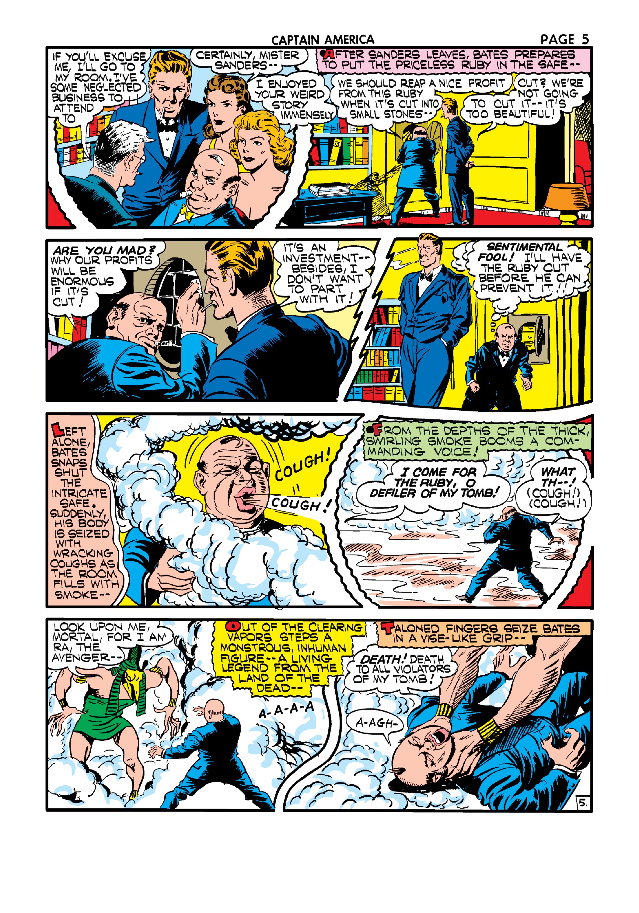 Read online Marvel Masterworks: Golden Age Captain America comic -  Issue # TPB 2 (Part 3) - 11