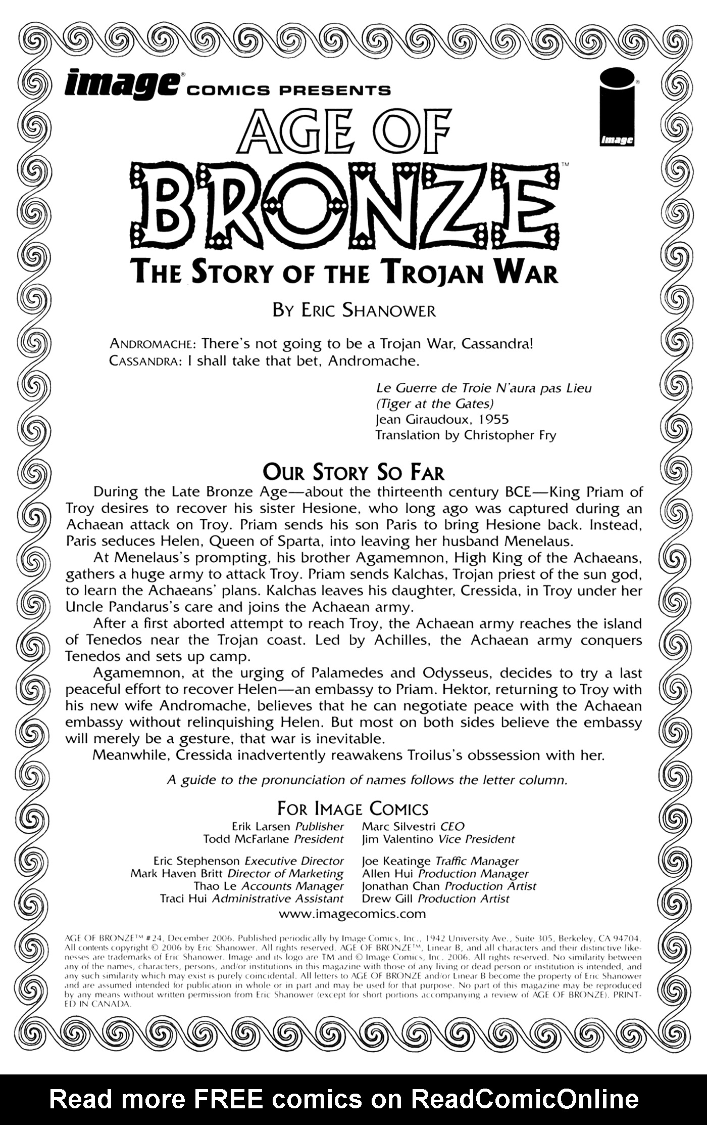 Read online Age of Bronze comic -  Issue #24 - 2