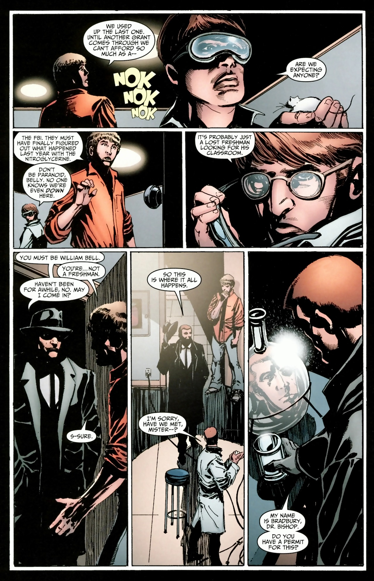 Read online Fringe comic -  Issue #2 - 3