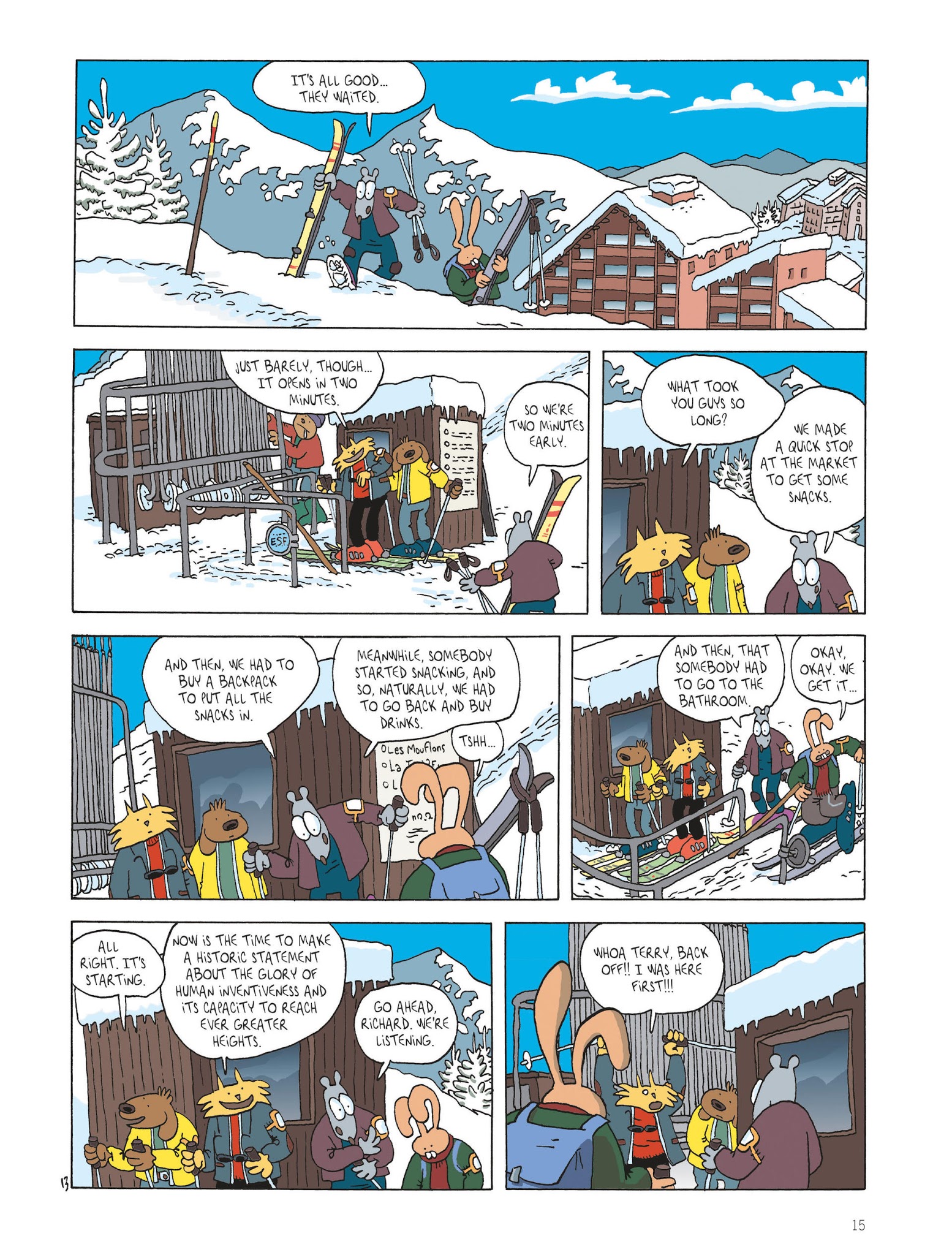 Read online The Spiffy Adventures of McConey comic -  Issue #0 - 15