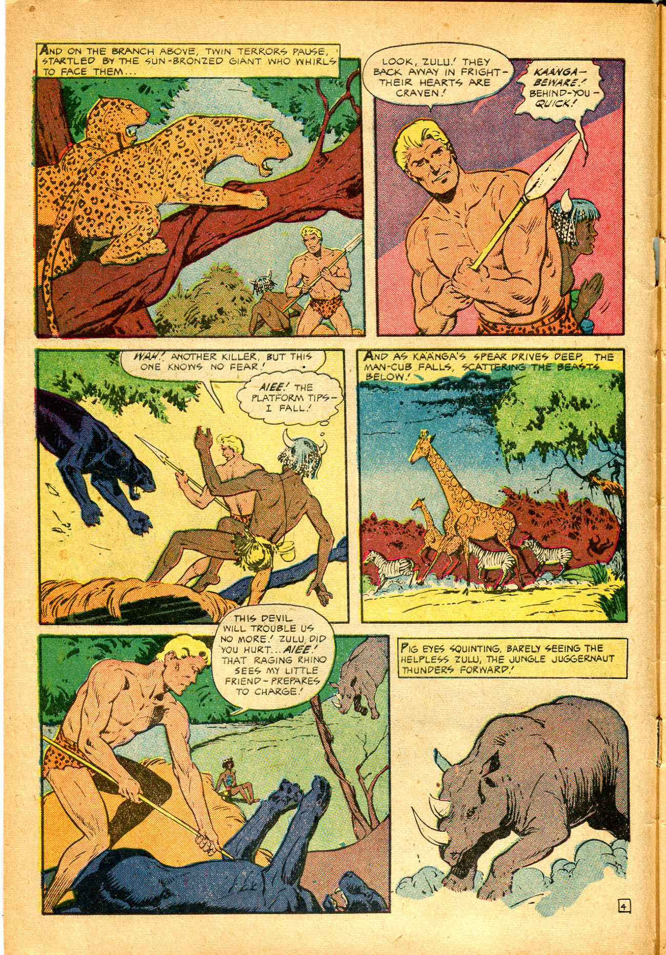 Read online Jungle Comics comic -  Issue #135 - 6