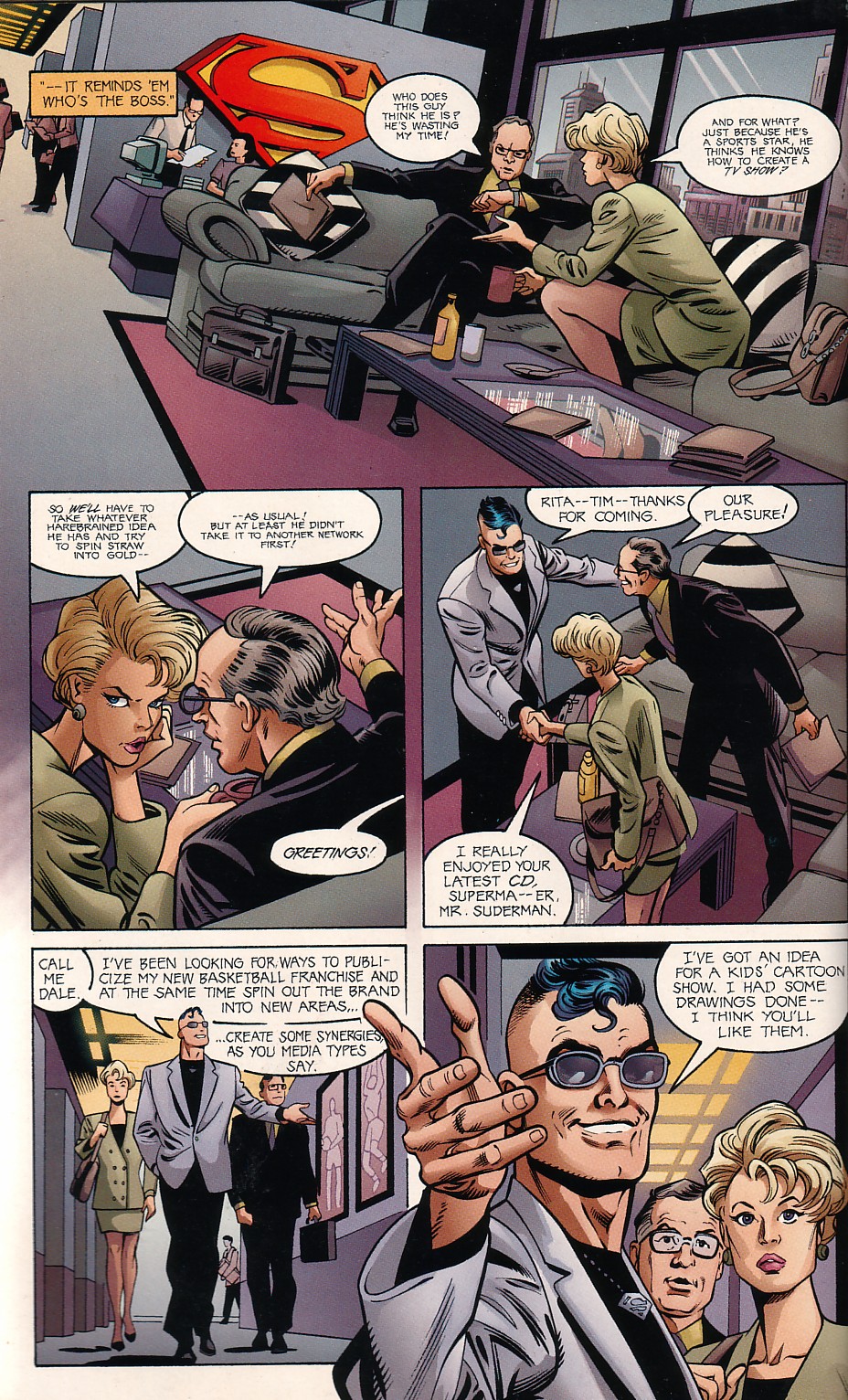 Read online Superman Inc. comic -  Issue # Full - 28