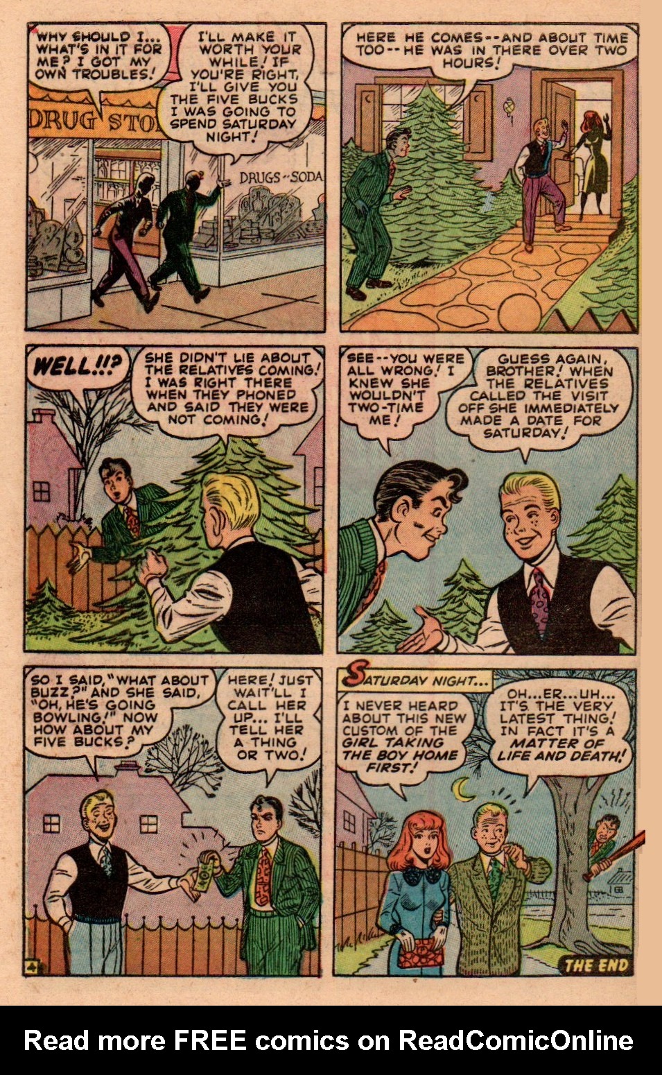 Read online Patsy Walker comic -  Issue #39 - 42