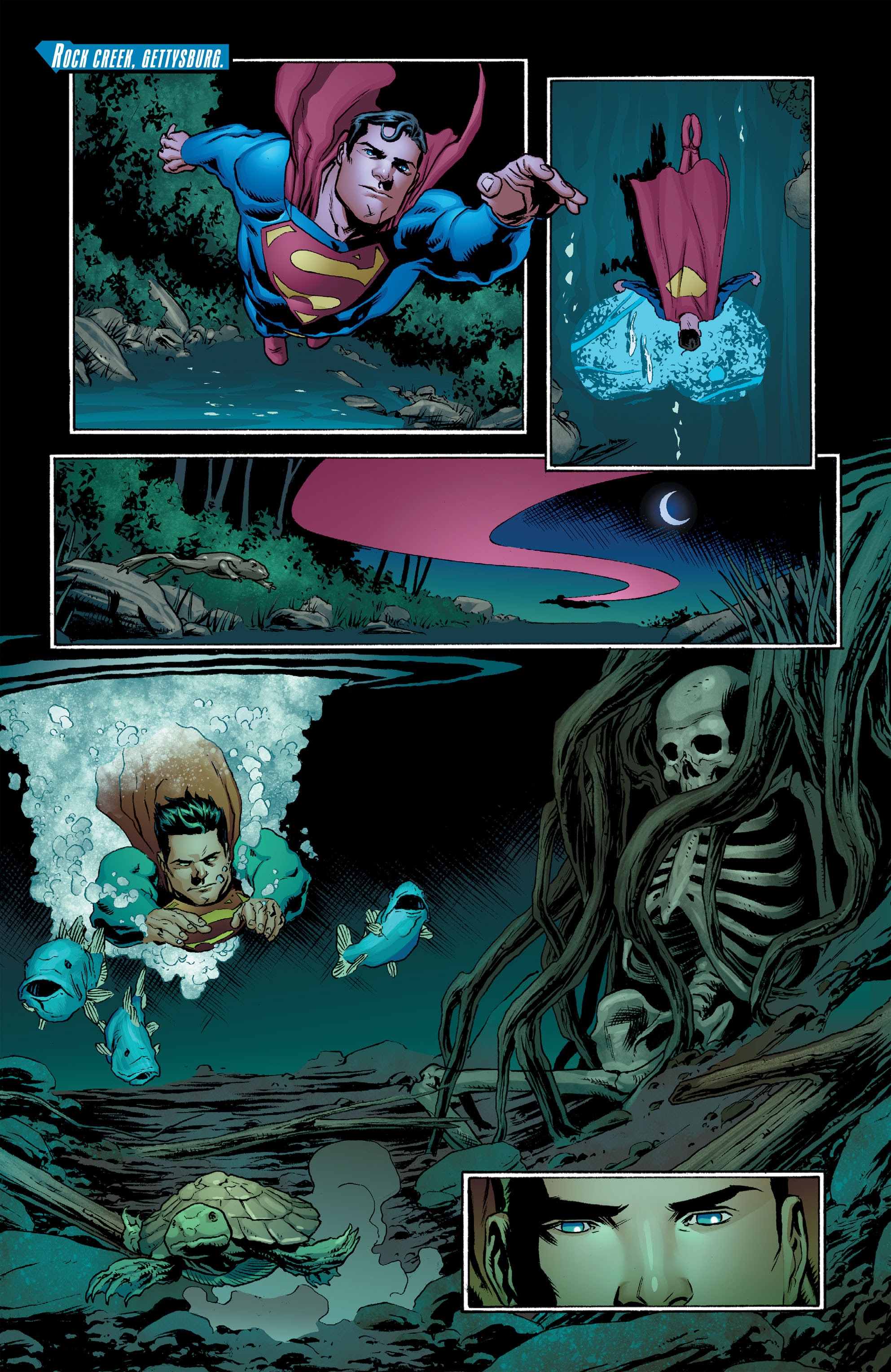 Read online Superman: Rebirth Deluxe Edition comic -  Issue # TPB 3 (Part 1) - 43