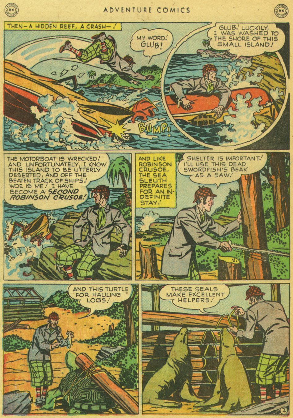Read online Adventure Comics (1938) comic -  Issue #143 - 34