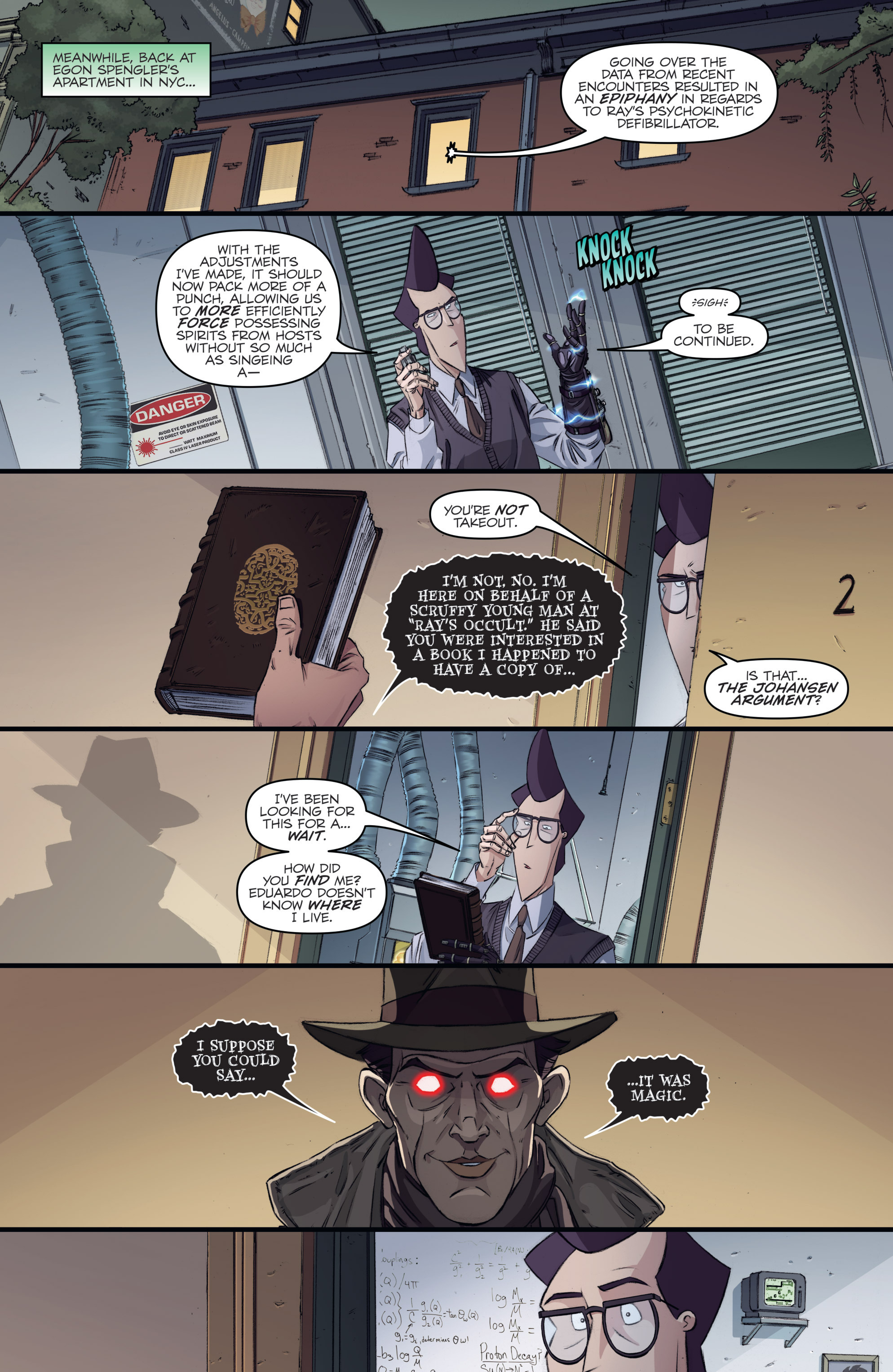 Read online Ghostbusters: International comic -  Issue #7 - 21