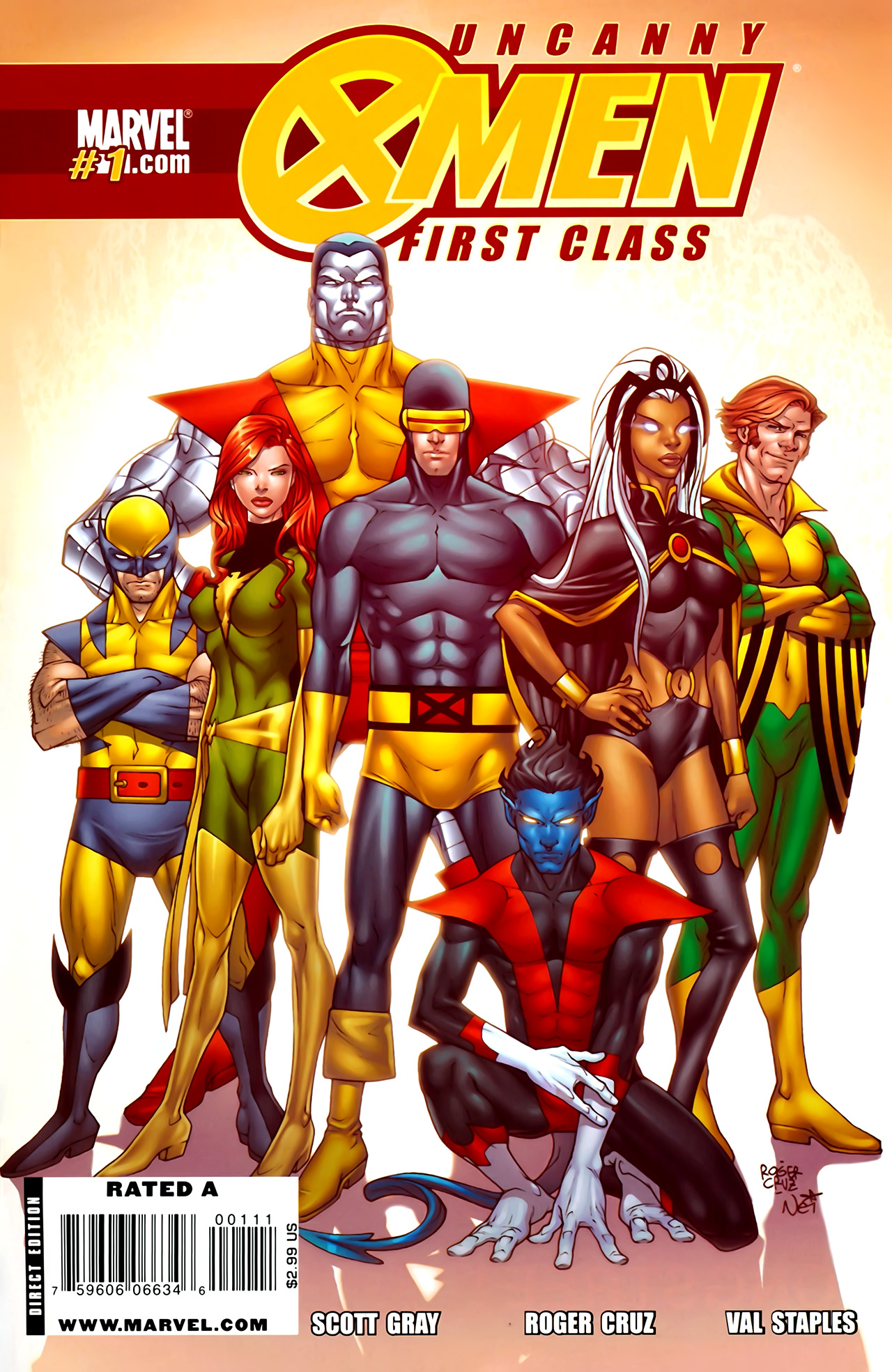 Read online Uncanny X-Men: First Class comic -  Issue #1 - 1