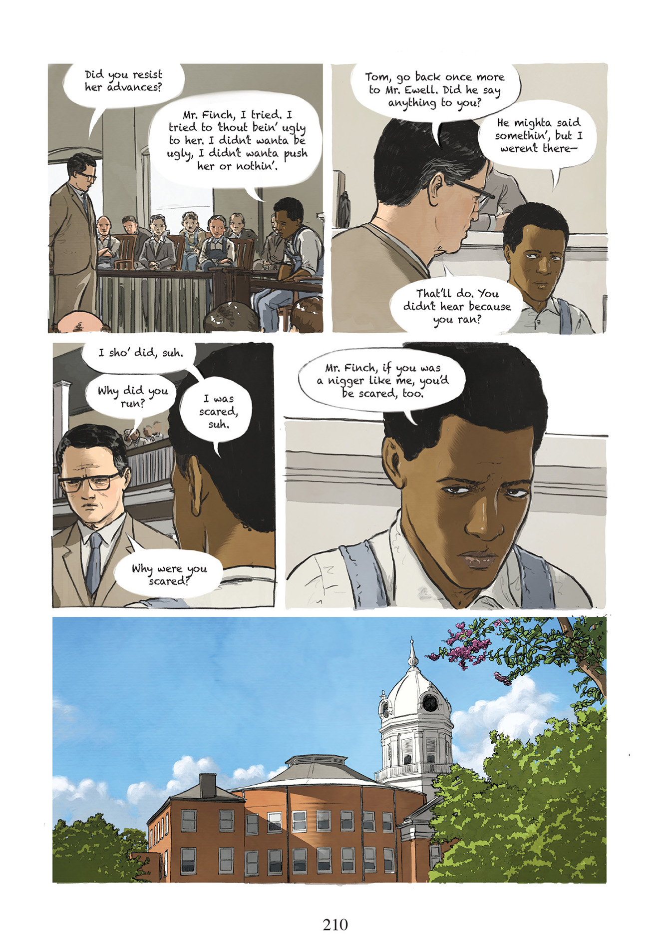 Read online To Kill a Mockingbird: A Graphic Novel comic -  Issue # TPB (Part 3) - 24