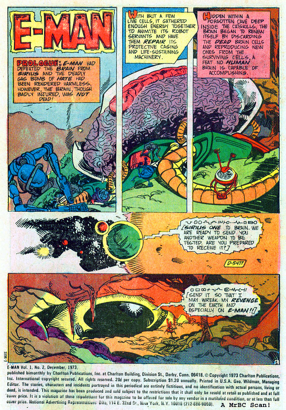 Read online E-Man (1973) comic -  Issue #2 - 2