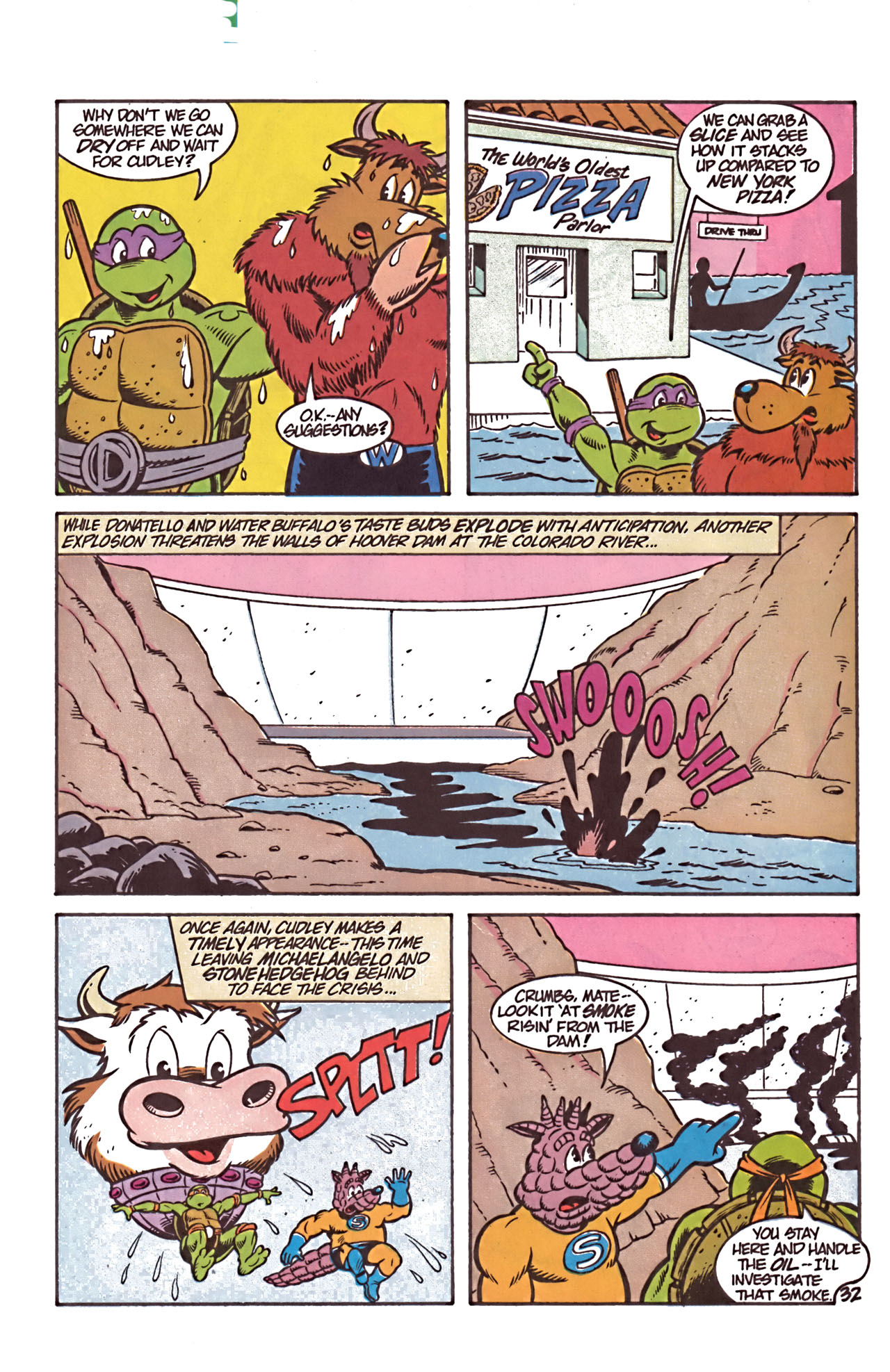 Read online Teenage Mutant Ninja Turtles Meet The Conservation Corps comic -  Issue # Full - 38