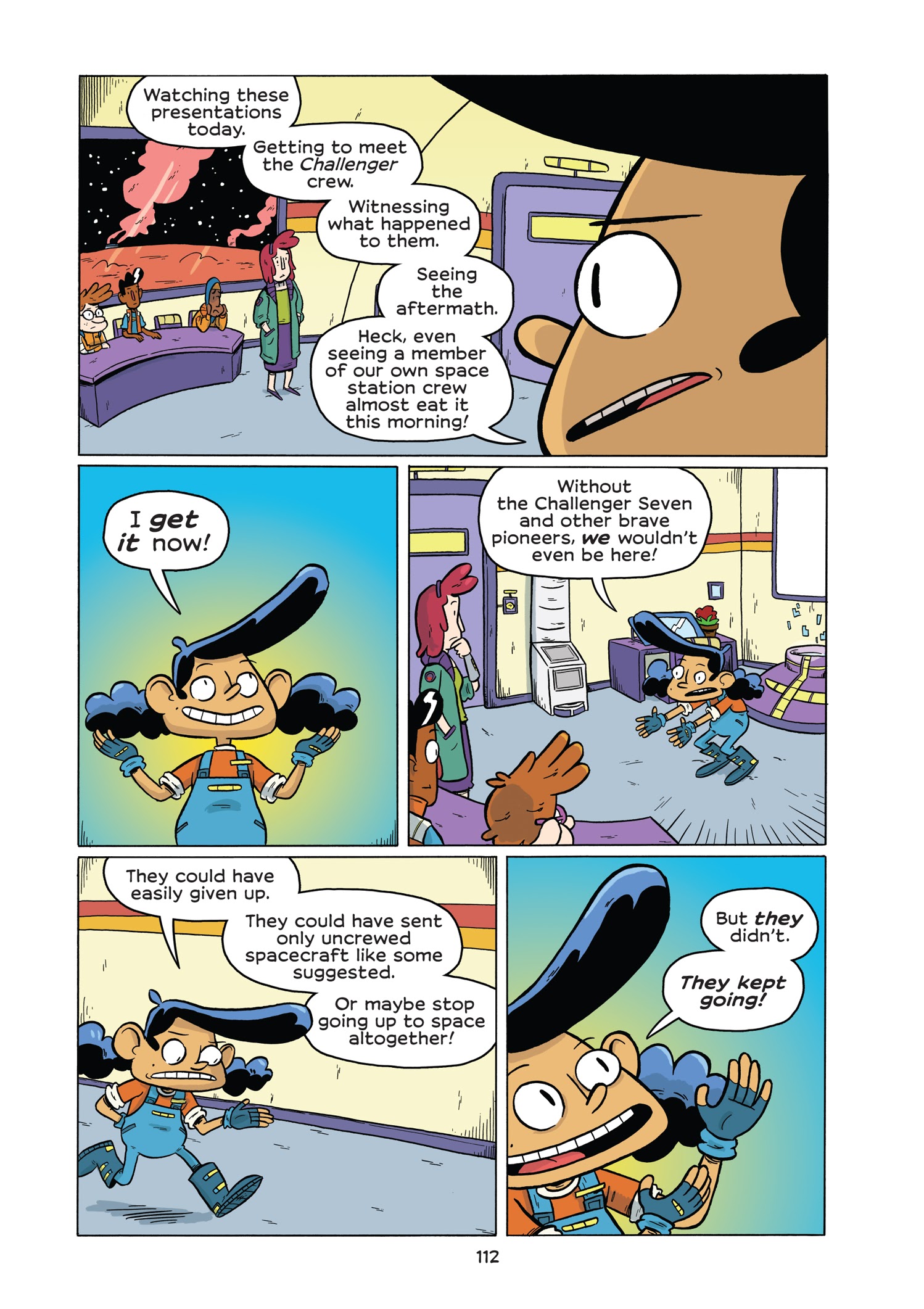 Read online History Comics comic -  Issue # The Challenger Disaster: Tragedy in the Skies - 117
