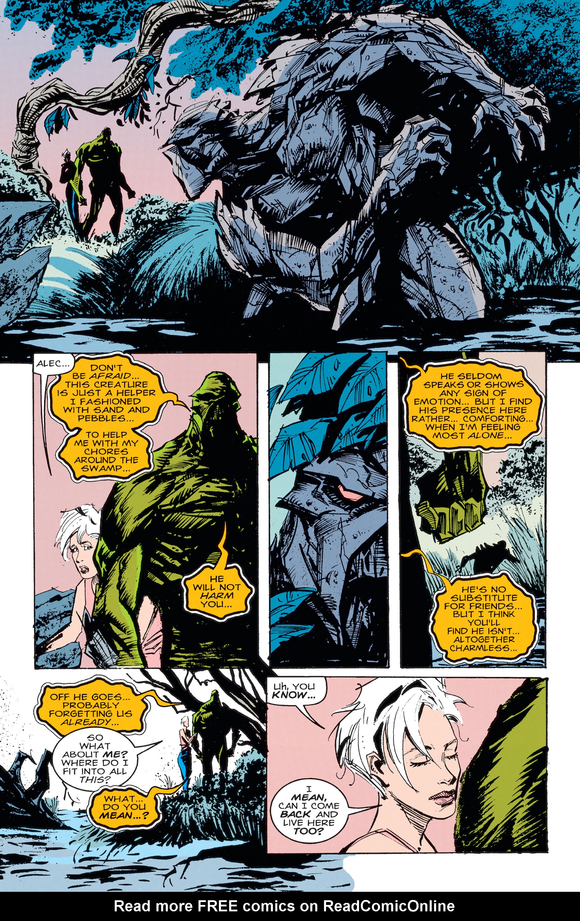 Read online Swamp Thing (1982) comic -  Issue # _TPB - Trial by Fire - 16