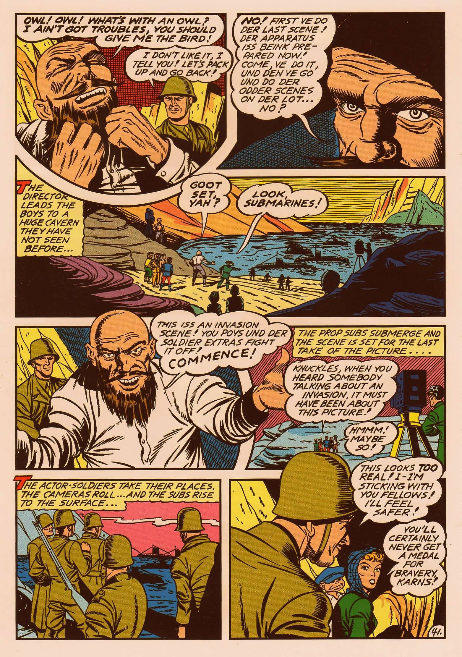 Read online Young Allies Comics comic -  Issue #5 - 44