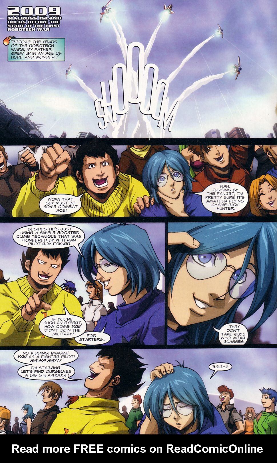 Read online Robotech: Love and War comic -  Issue #1 - 5