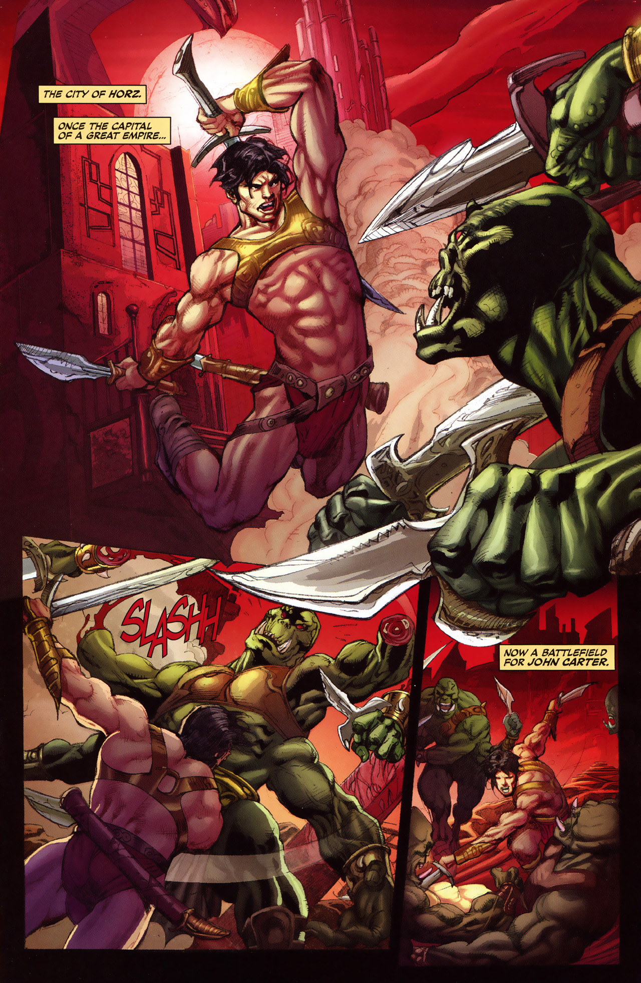 Read online Warlord of Mars: Fall of Barsoom comic -  Issue #1 - 3