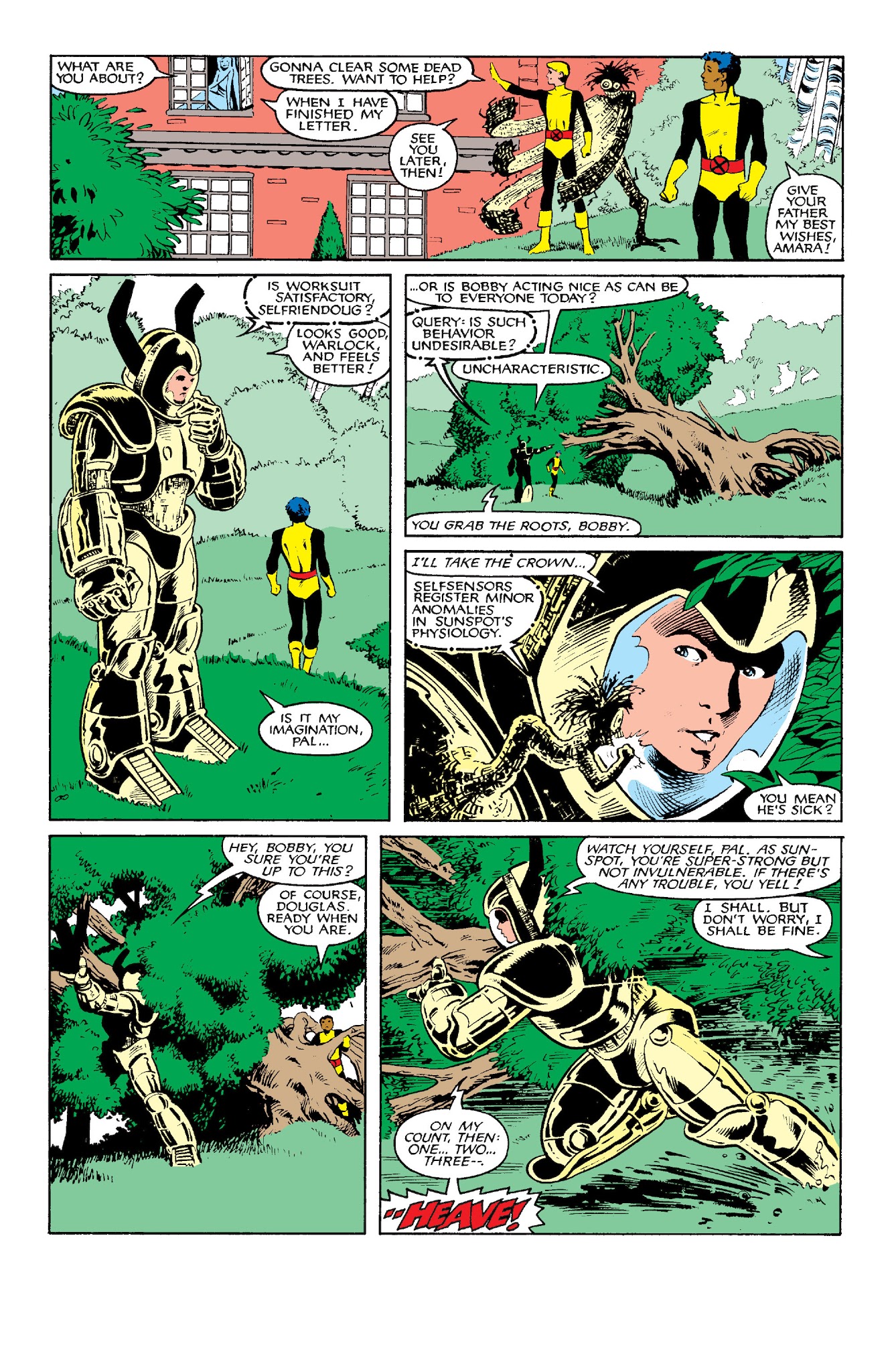 Read online New Mutants Classic comic -  Issue # TPB 6 - 110