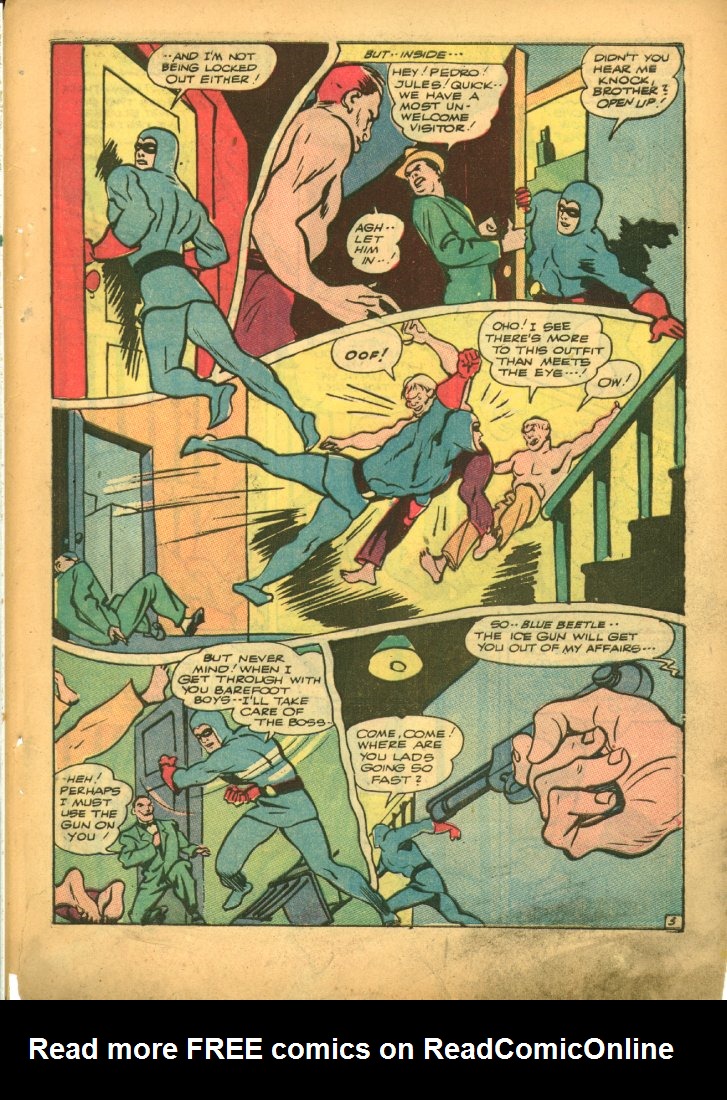 Read online The Blue Beetle comic -  Issue #13 - 7