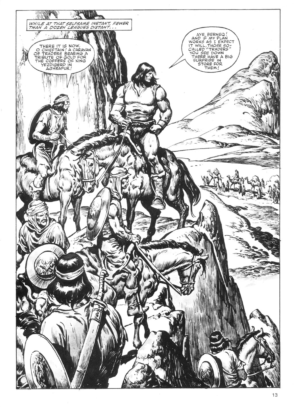 Read online The Savage Sword Of Conan comic -  Issue #87 - 13