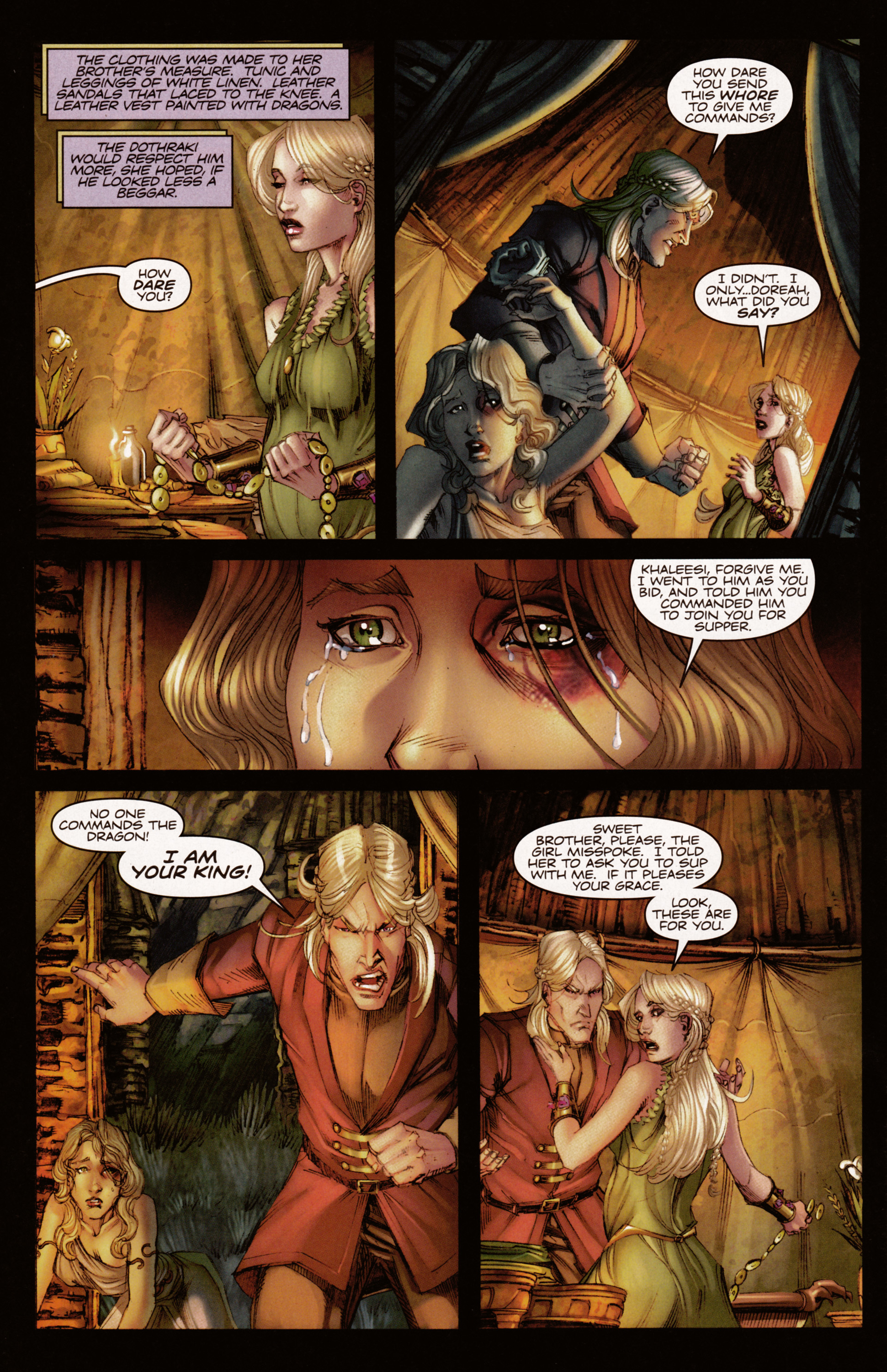 Read online A Game Of Thrones comic -  Issue #11 - 28